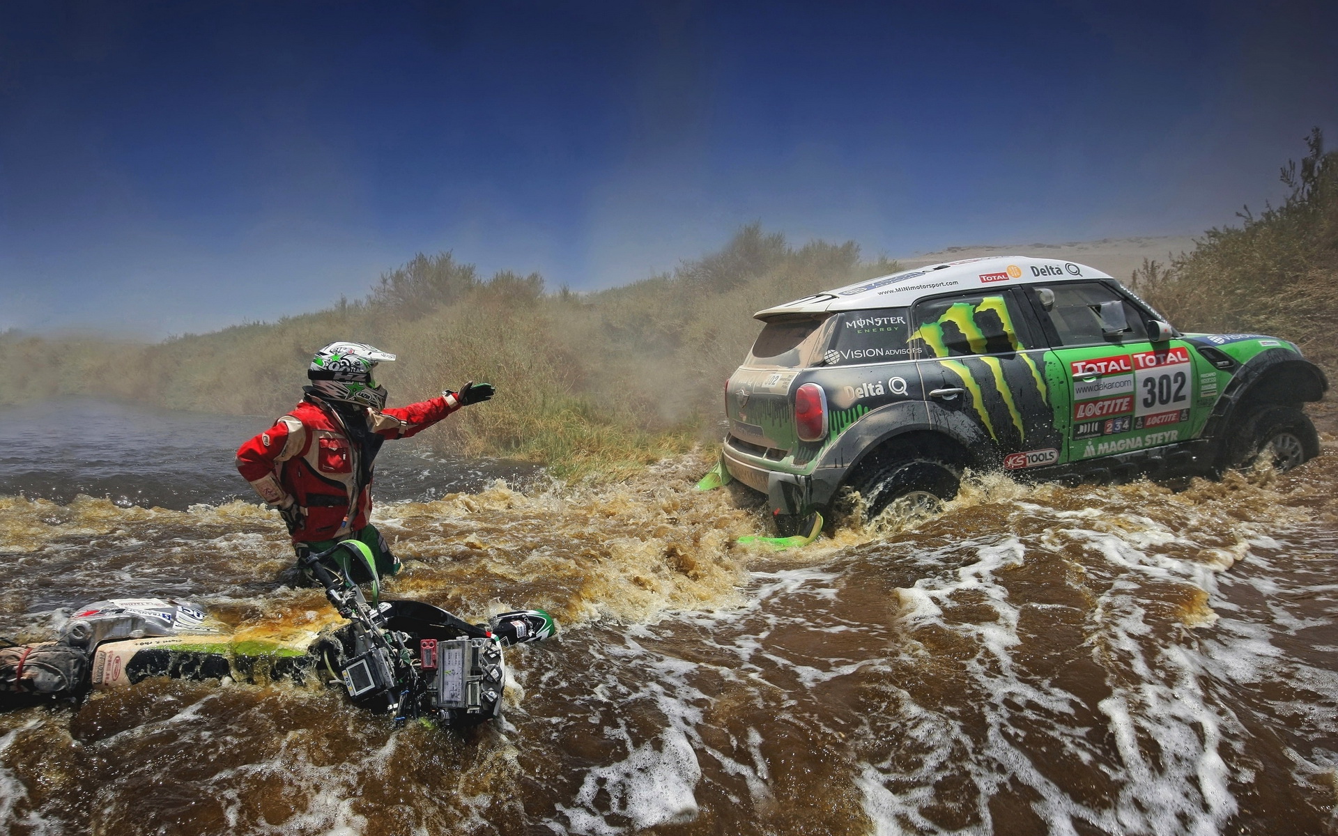 Melhores papéis de parede de Rally Dakar para tela do telefone