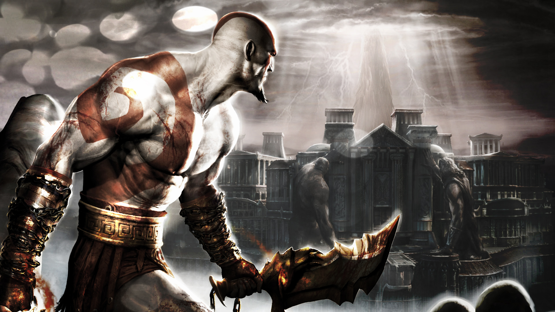 desktop Images video game, god of war ii, god of war