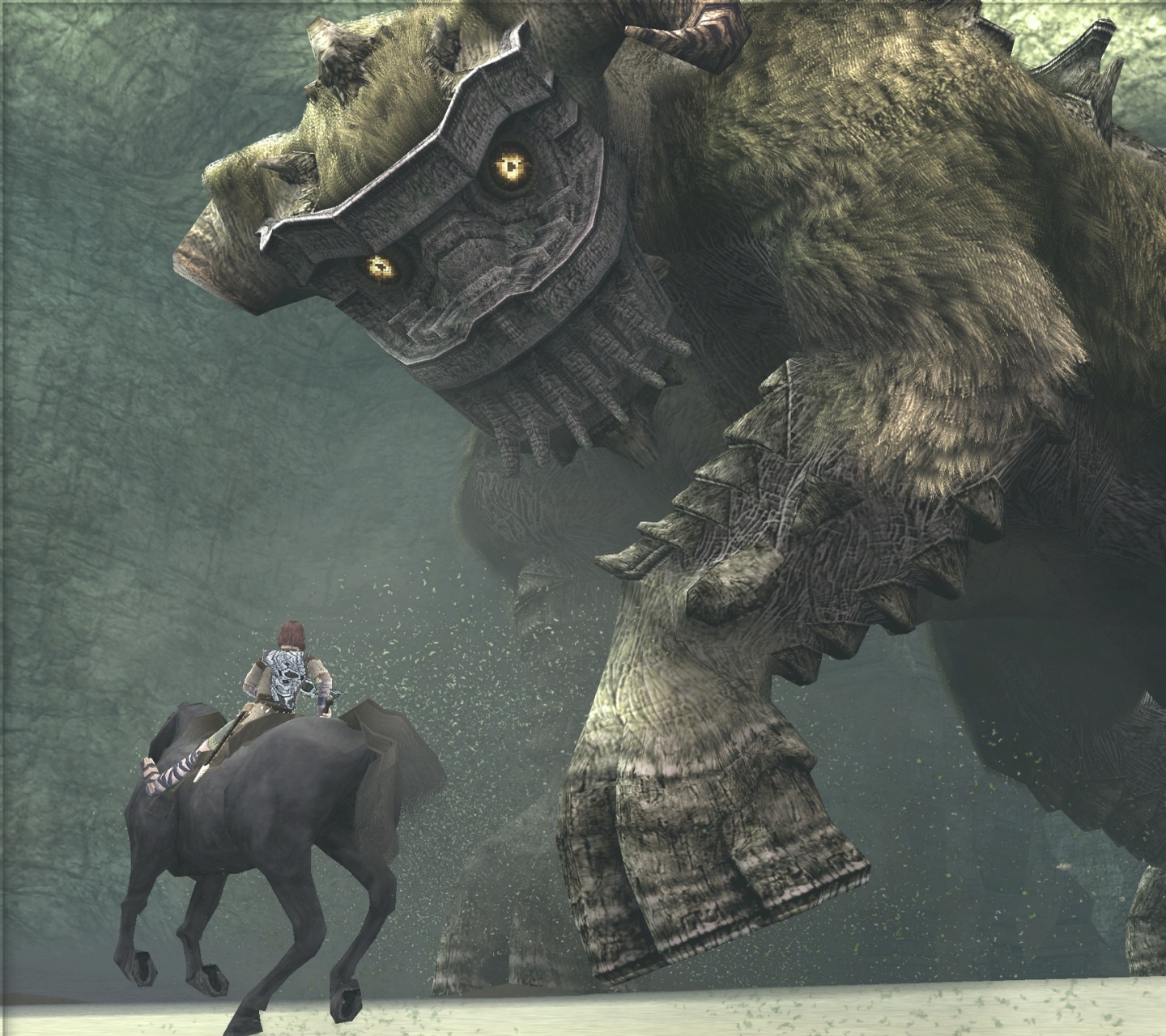 Shadow of colossus pc. Игра Shadow of the Colossus. Тень Колосса игра. Shadow of the Colossus Барецкий.
