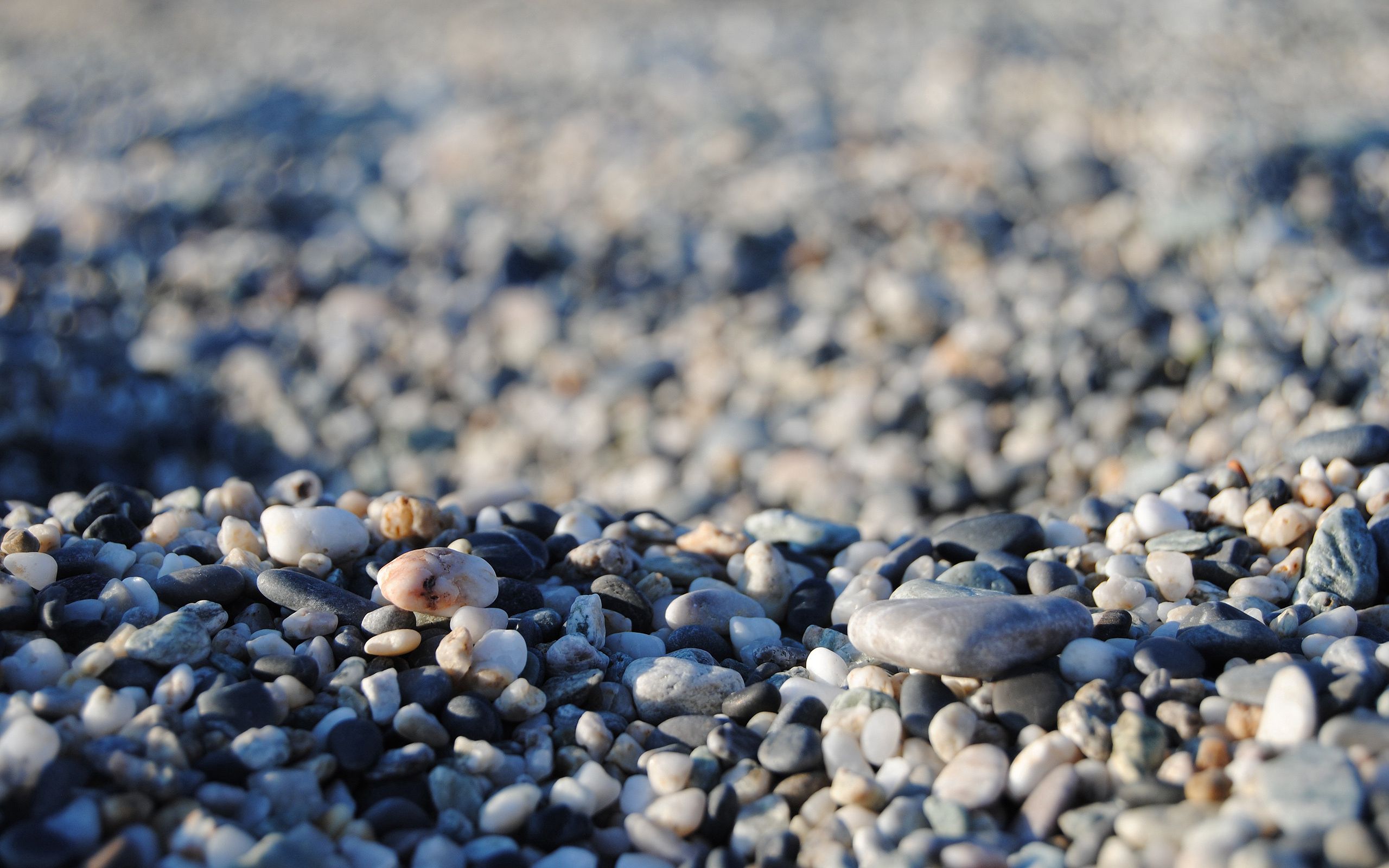 small, stones, macro, shallow, sandy