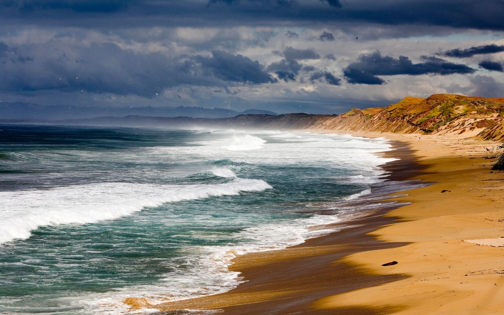 Скачать картинку Пляж, Пейзаж, Море в телефон бесплатно.