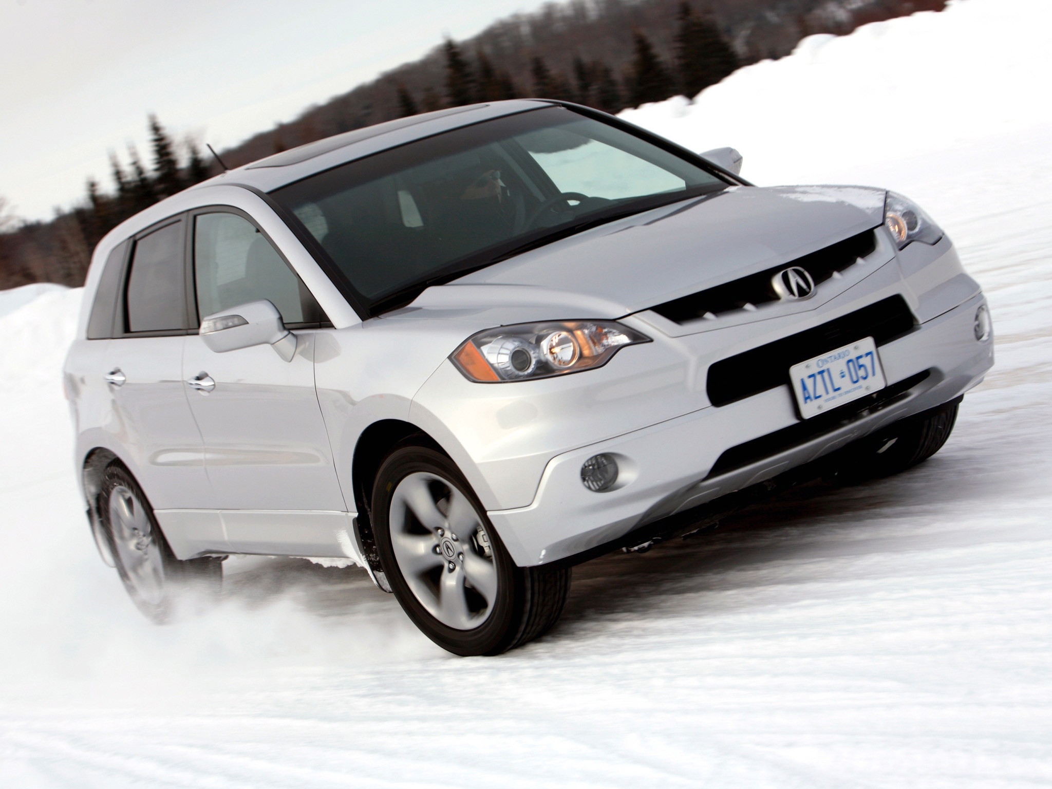 Download mobile wallpaper Akura, Acura, Rdx, Nature, Snow, Style, Cars, Auto, Front View for free.