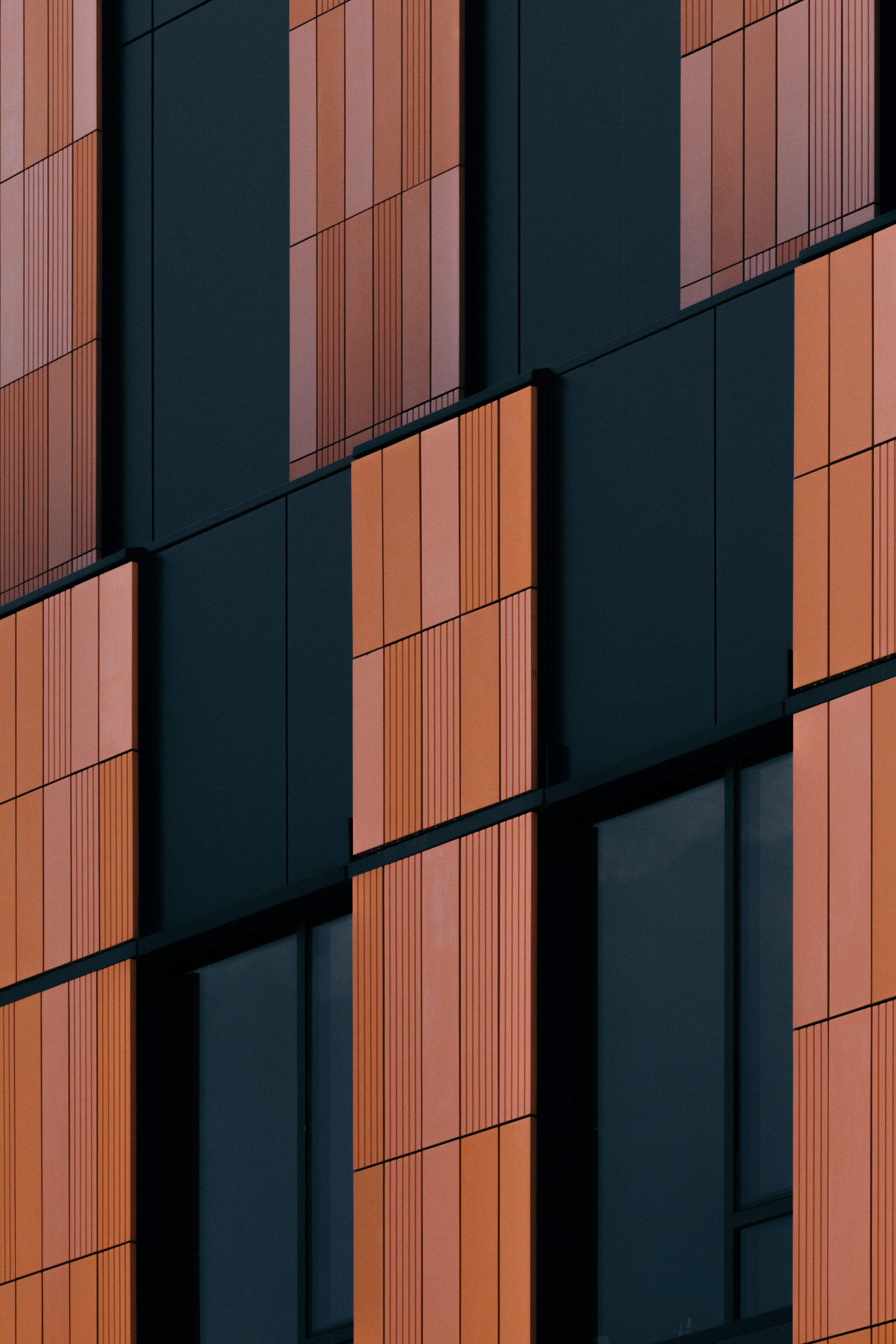 minimalism, architecture, building, facade, panels, panel cellphone