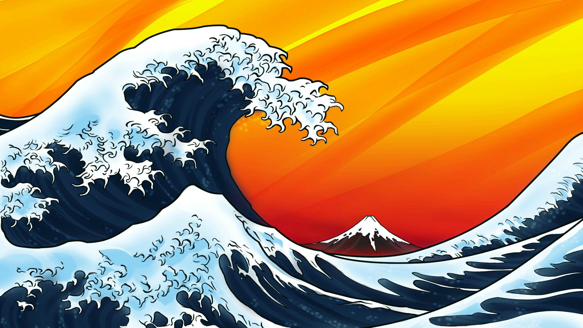 the great wave off kanagawa, artistic Free Stock Photo