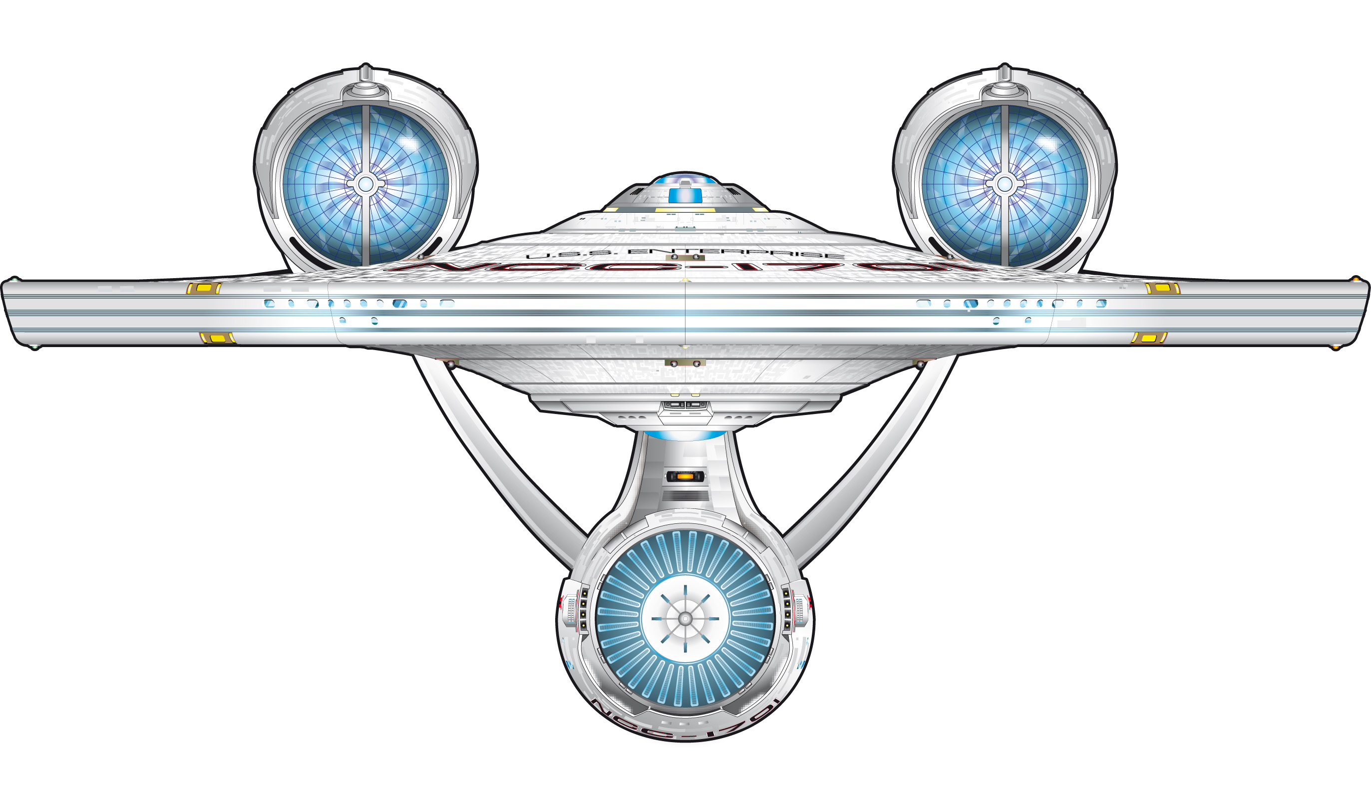 Звездолет Энтерпрайз чертежи