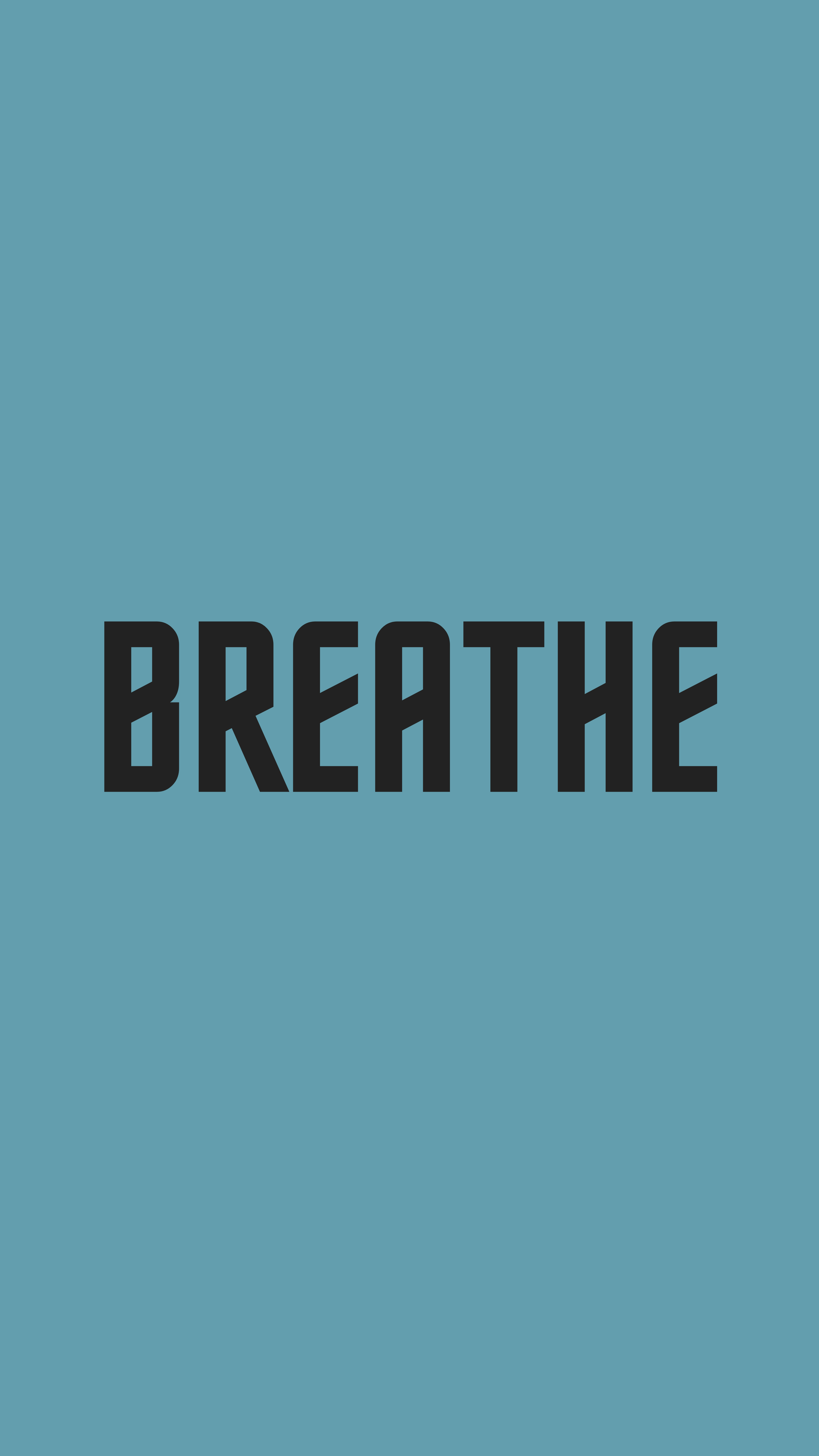 Download mobile wallpaper Breathe, Inscription, Minimalism, Words, Word for free.