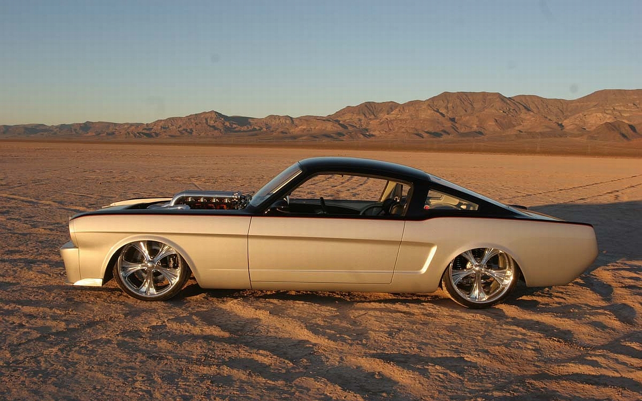 Ford Mustang 65 stance