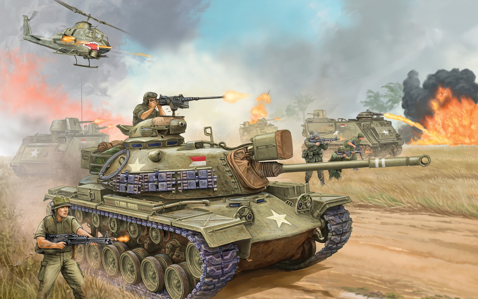 M48 Patton арт