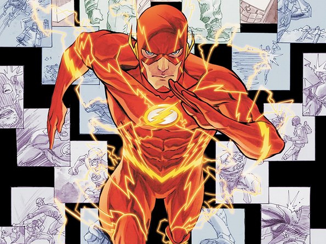 comics, flash, barry allen