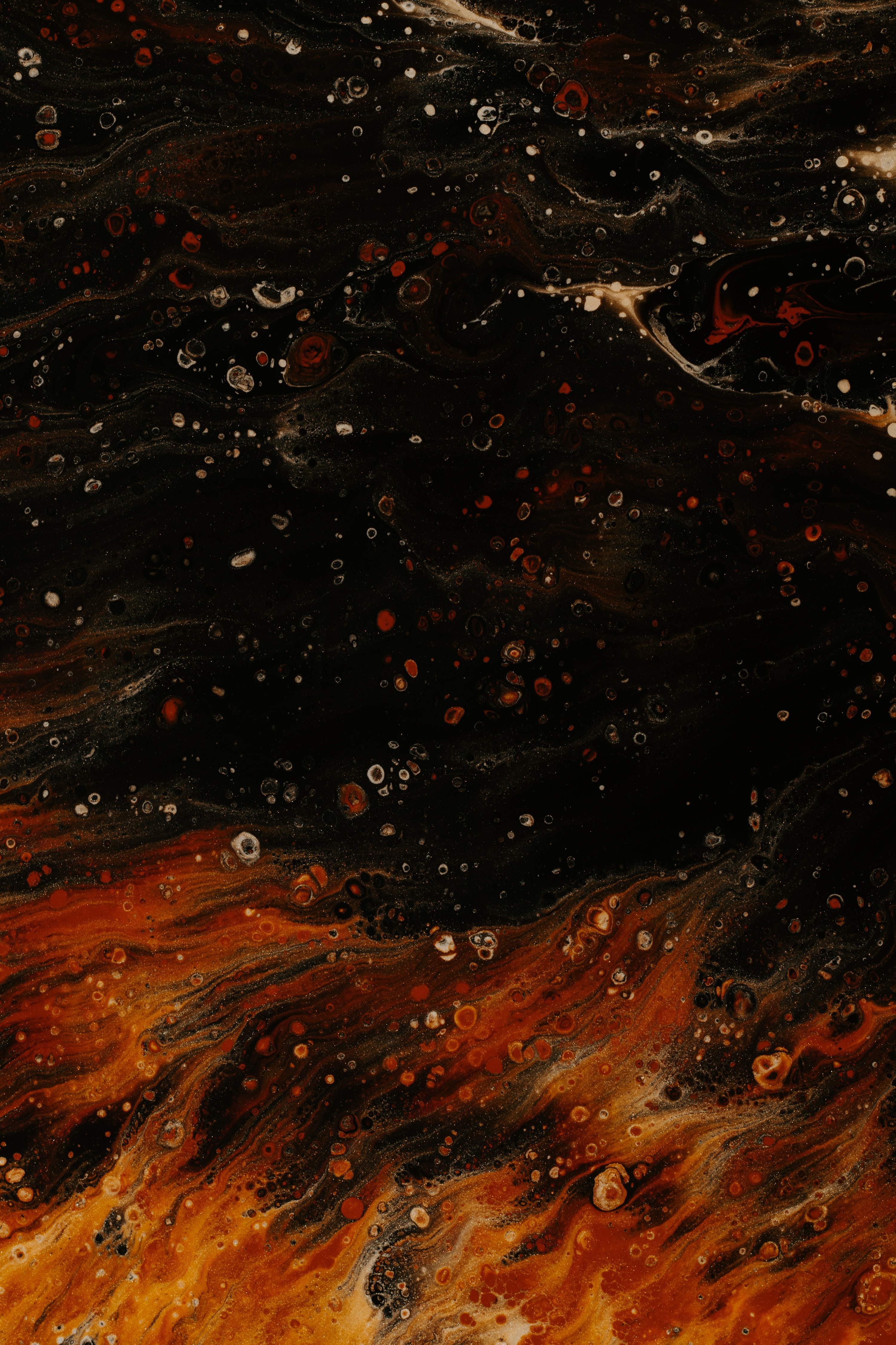 Download mobile wallpaper Paint, Divorces, Abstract, Brown, Liquid for free.