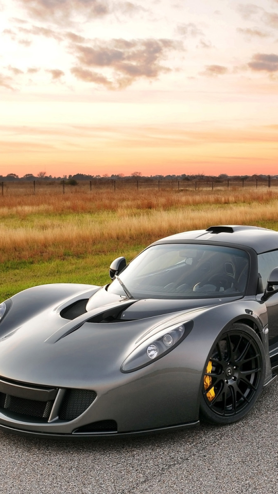 vehicles, hennessey venom gt, hennessey, supercar, silver car, vehicle, car