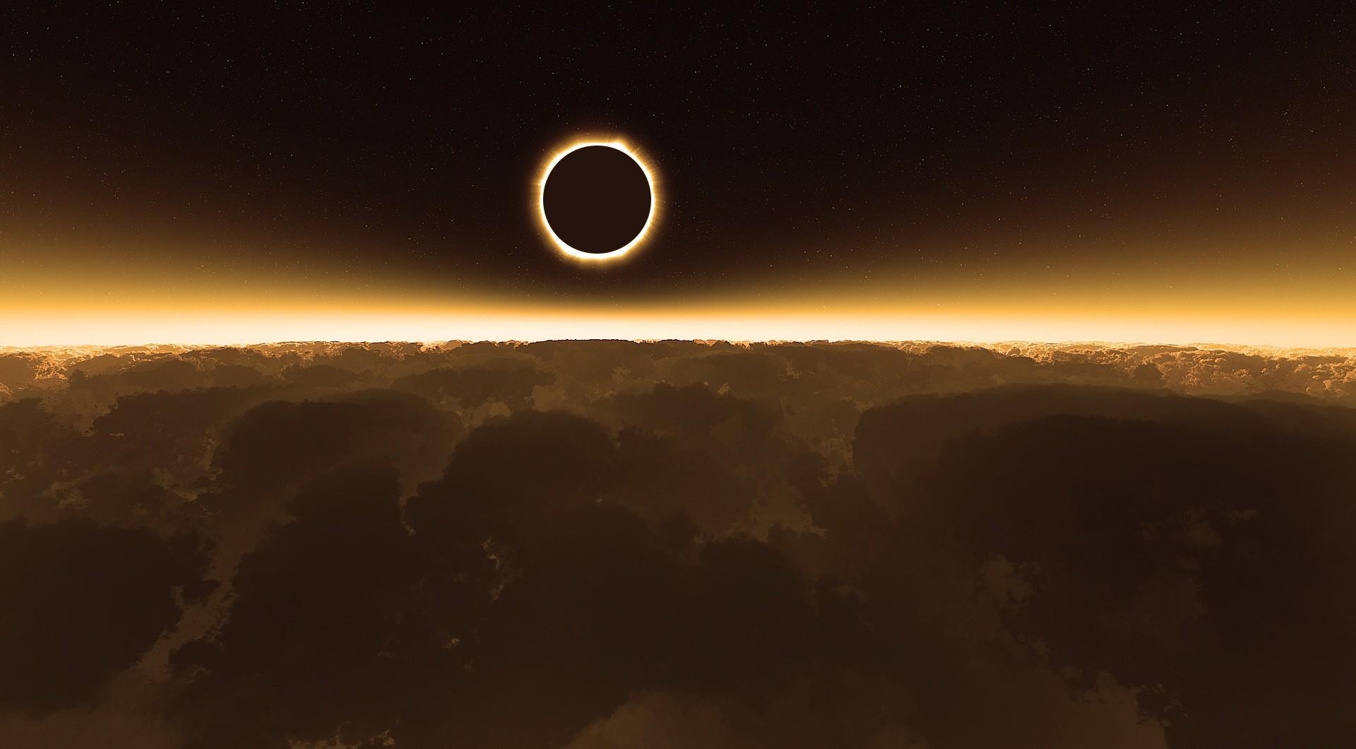 Baixe gratuitamente a imagem Universo, Nuvens, Eclipse, Sol, Nuvem na área de trabalho do seu PC