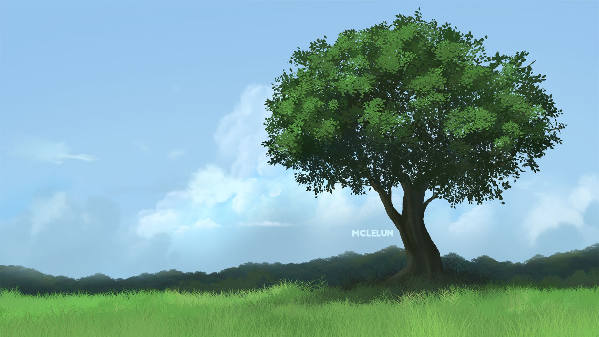 Дерево из аниме