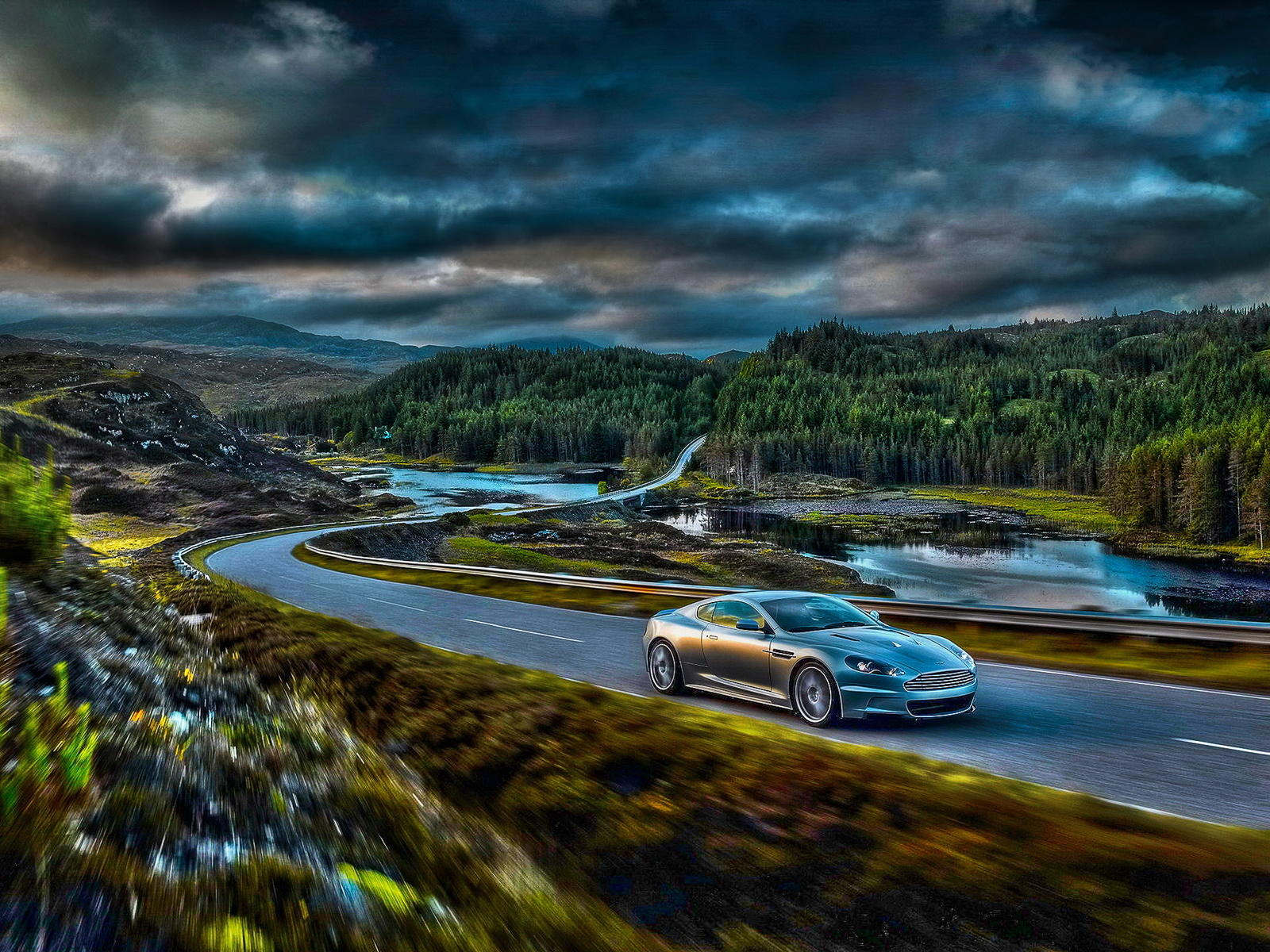 Laden Sie das Transport, Auto, Roads, Aston Martin-Bild kostenlos auf Ihren PC-Desktop herunter