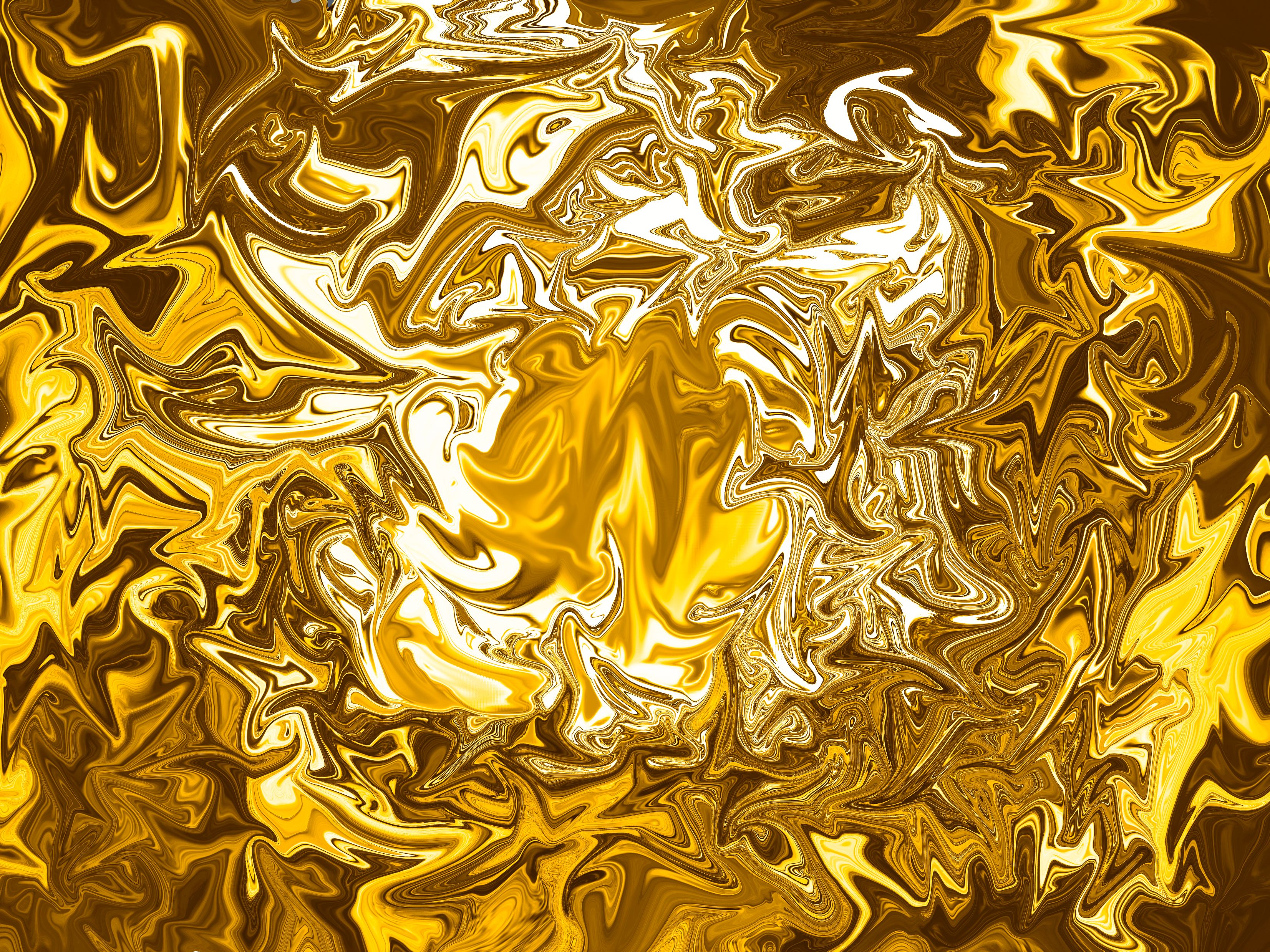 HD wallpaper golden, gold, abstract, ripples, ripple, surface, wavy