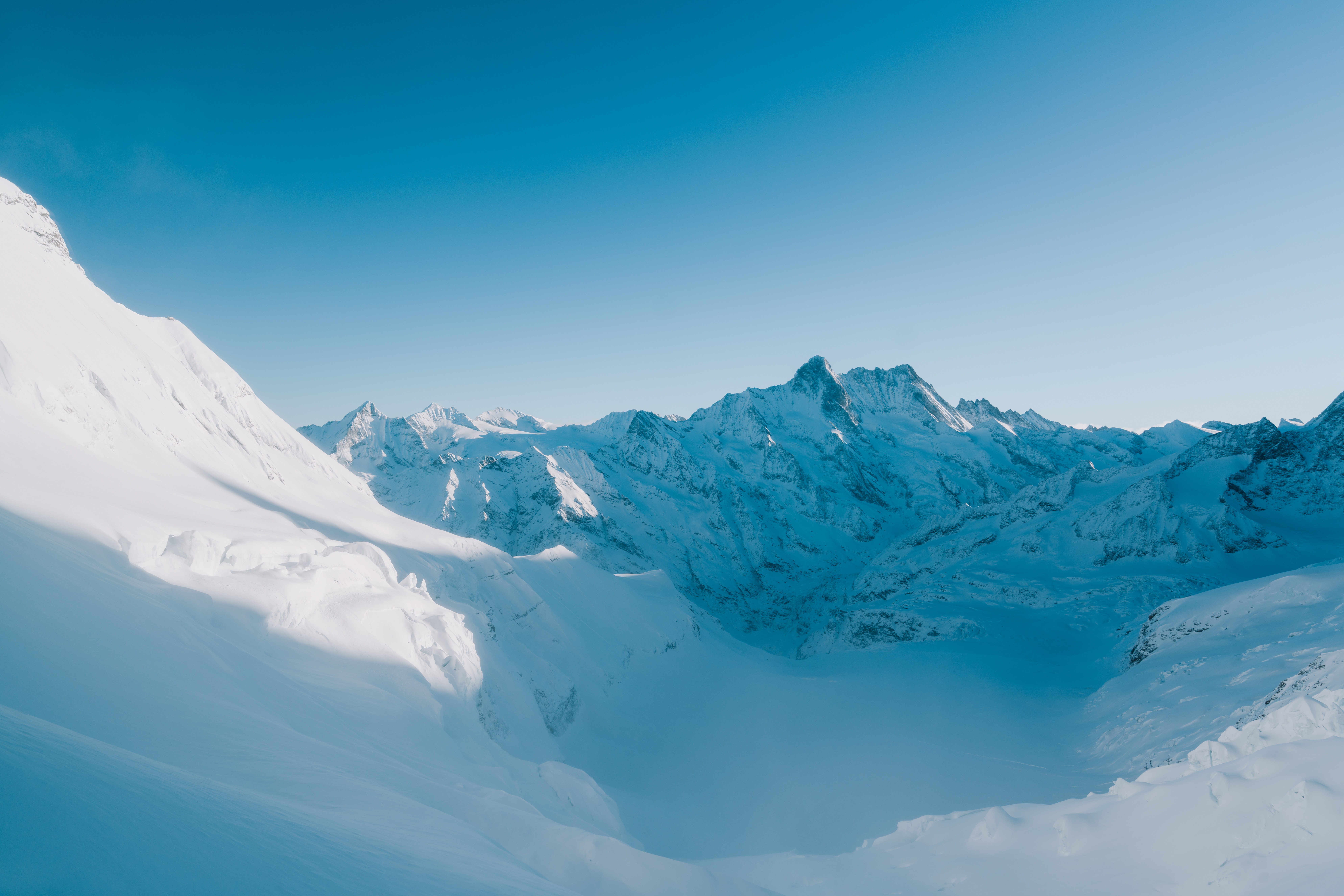 144219 Hintergrundbild herunterladen winter, natur, schnee, berg, schneebedeckt, snowbound, berglandschaft - Bildschirmschoner und Bilder kostenlos