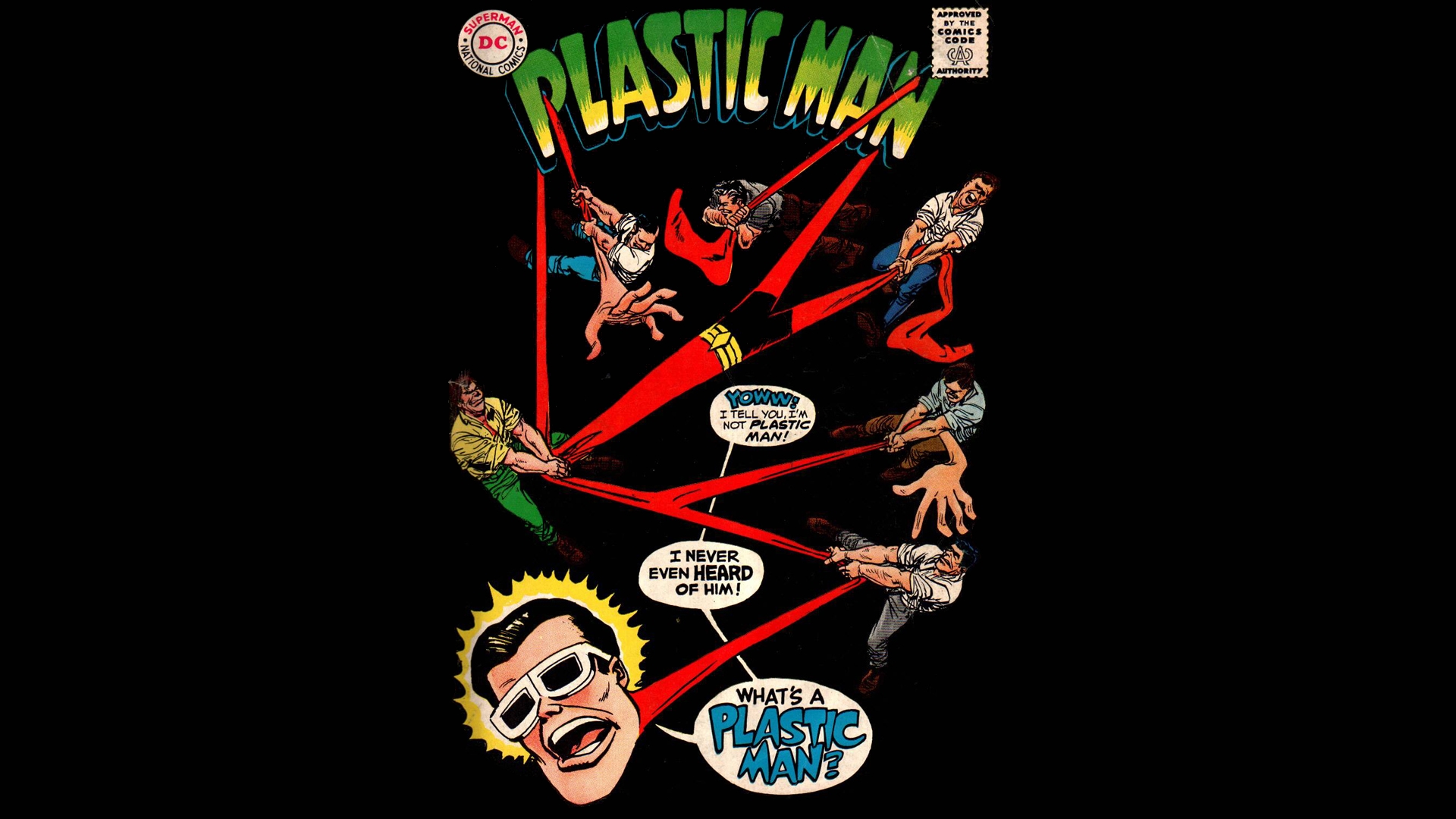 comics, plastic man Full HD