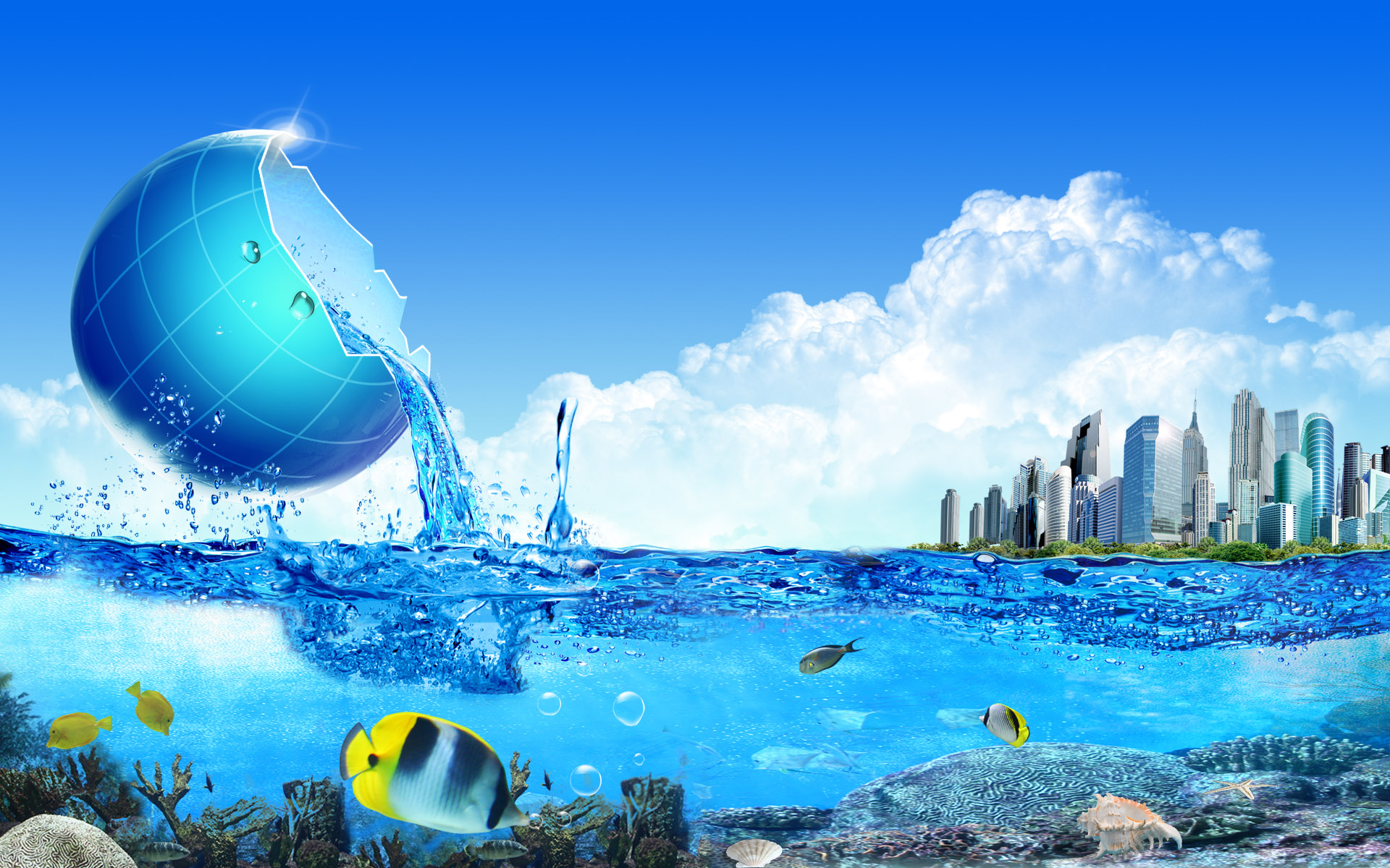 Экологические сообщества мирового океана. Чистая вода. Чистый океан. Земной шар вода. Экология воды.