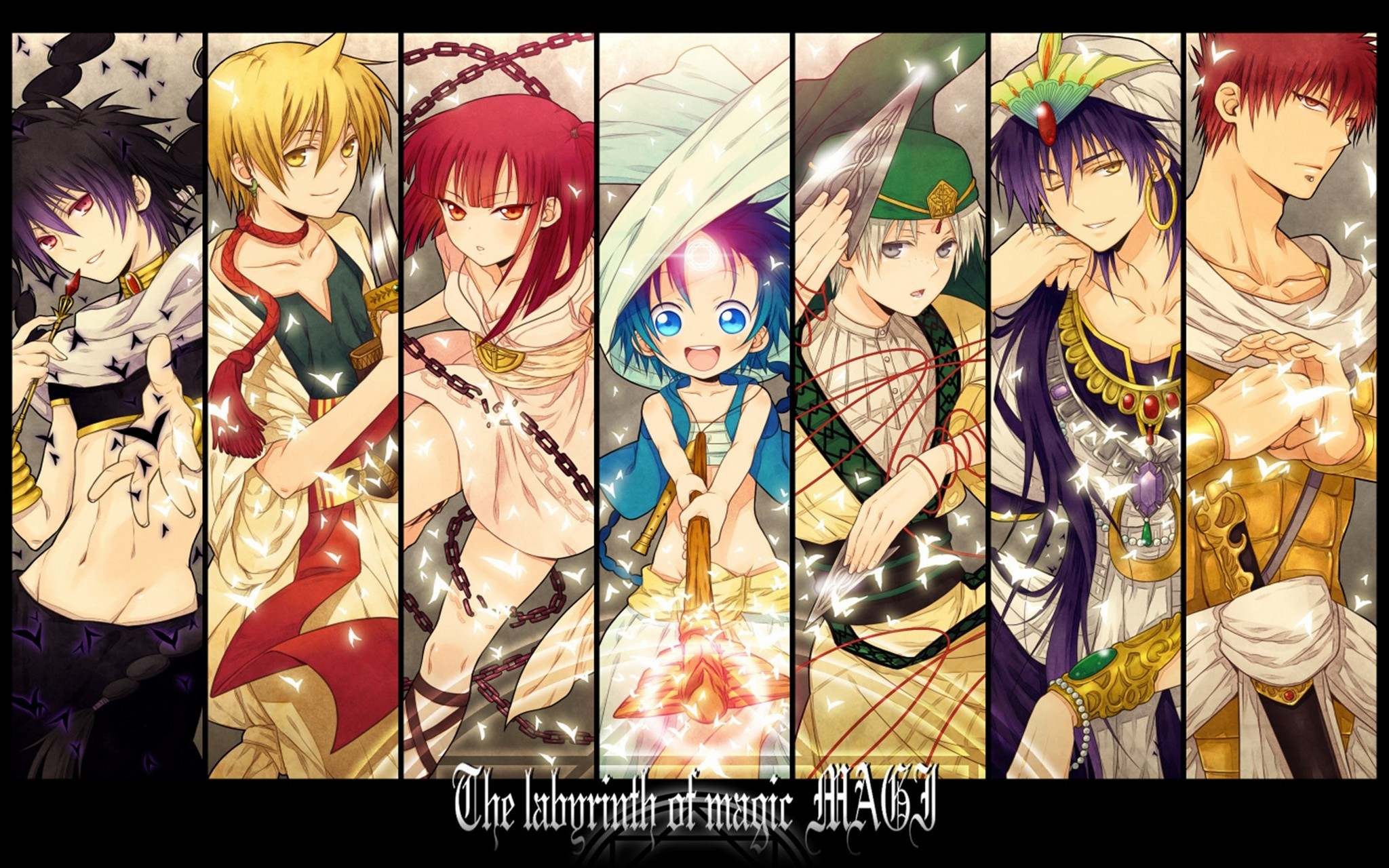 Magi the Labyrinth of Magic аниме