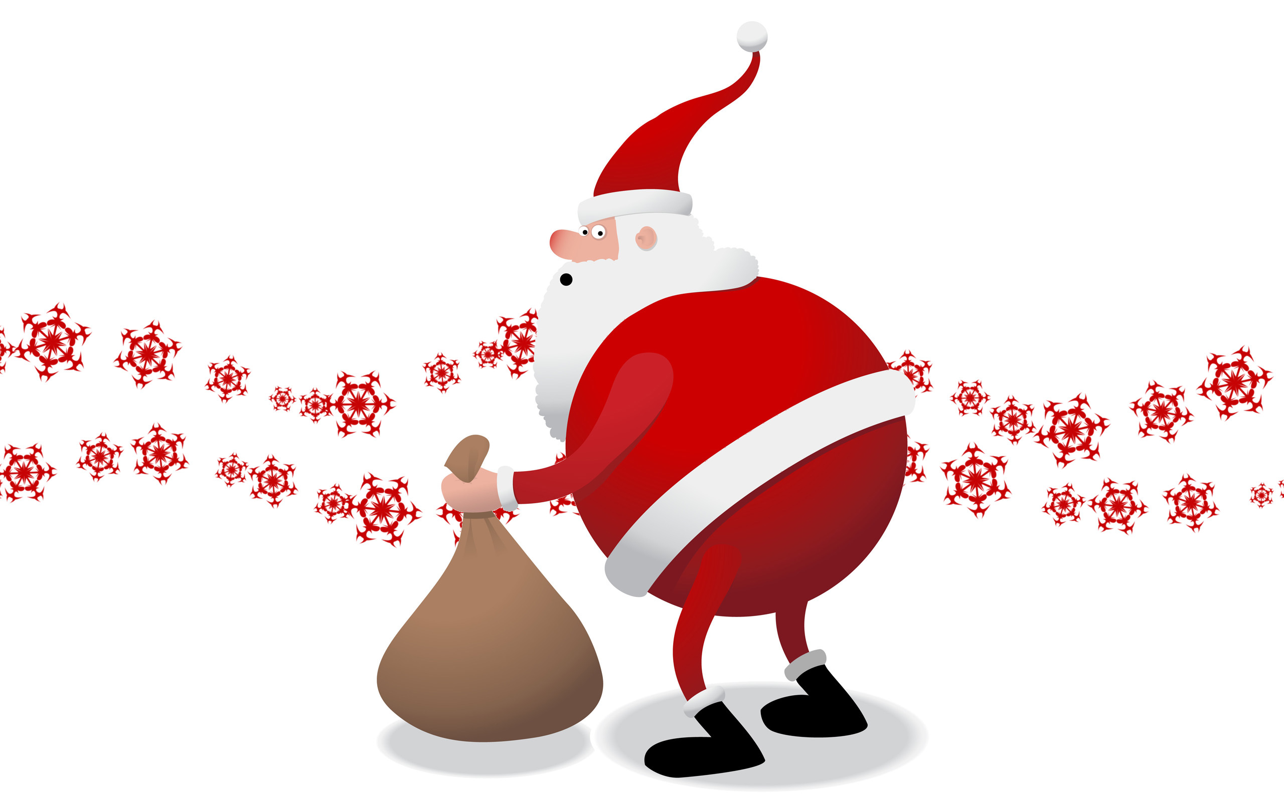 Free download wallpaper Holidays, New Year, Santa Claus, Christmas Xmas on your PC desktop