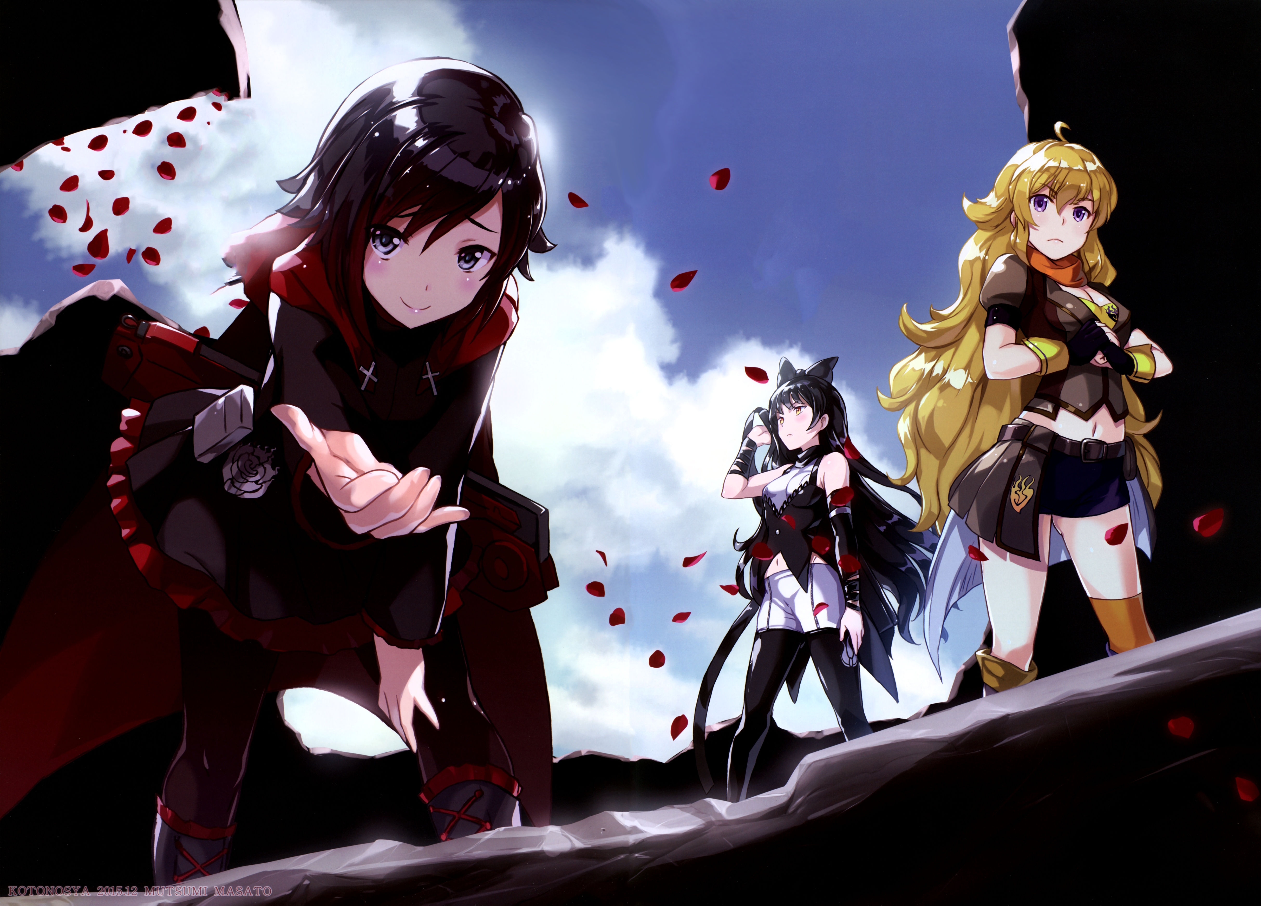 Аниме rwby фото