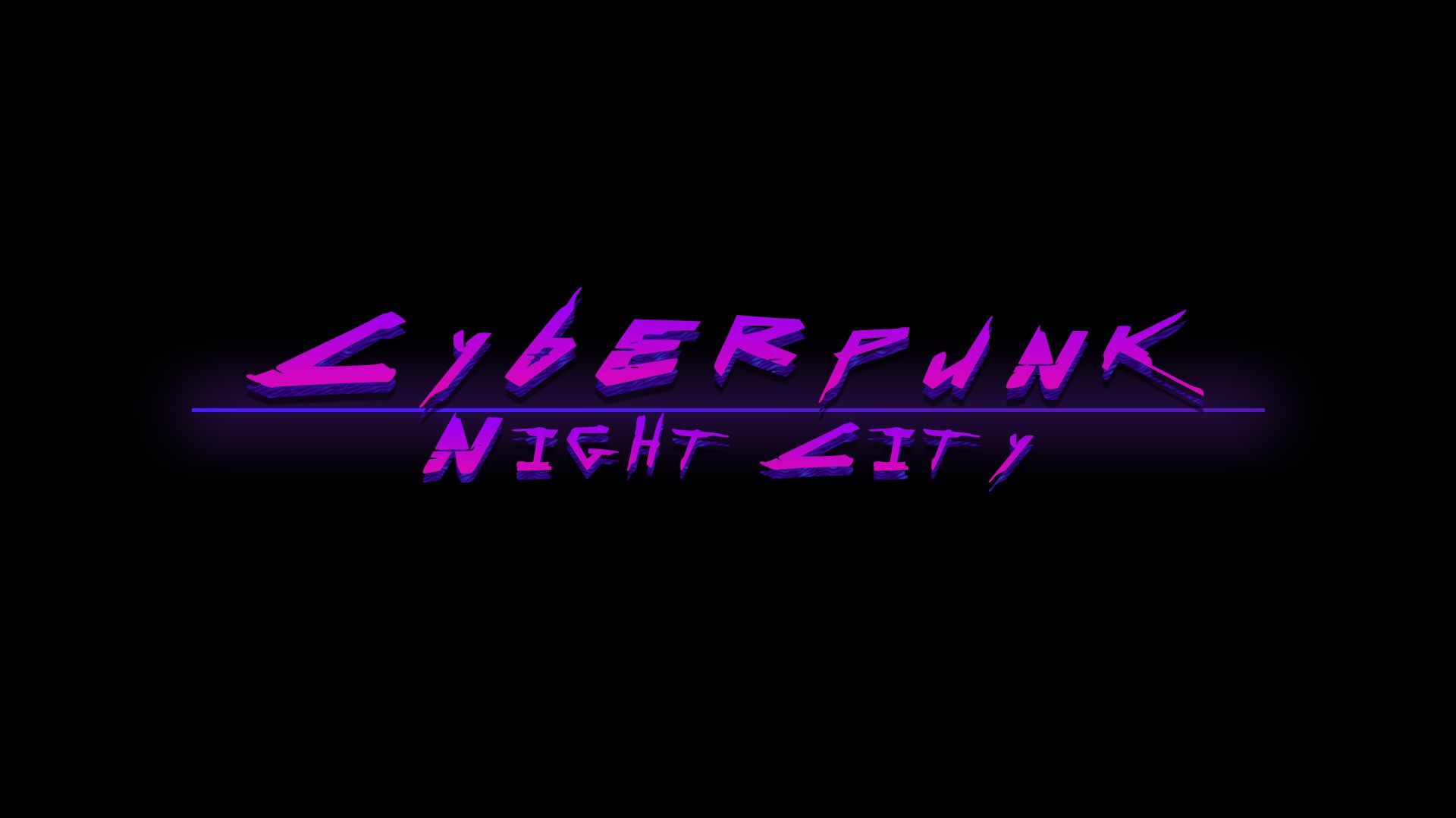 Cyberpunk logo wallpaper фото 75