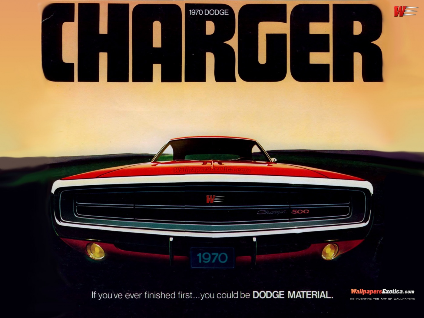 4K, 1970 Dodge Charger Ultra HD