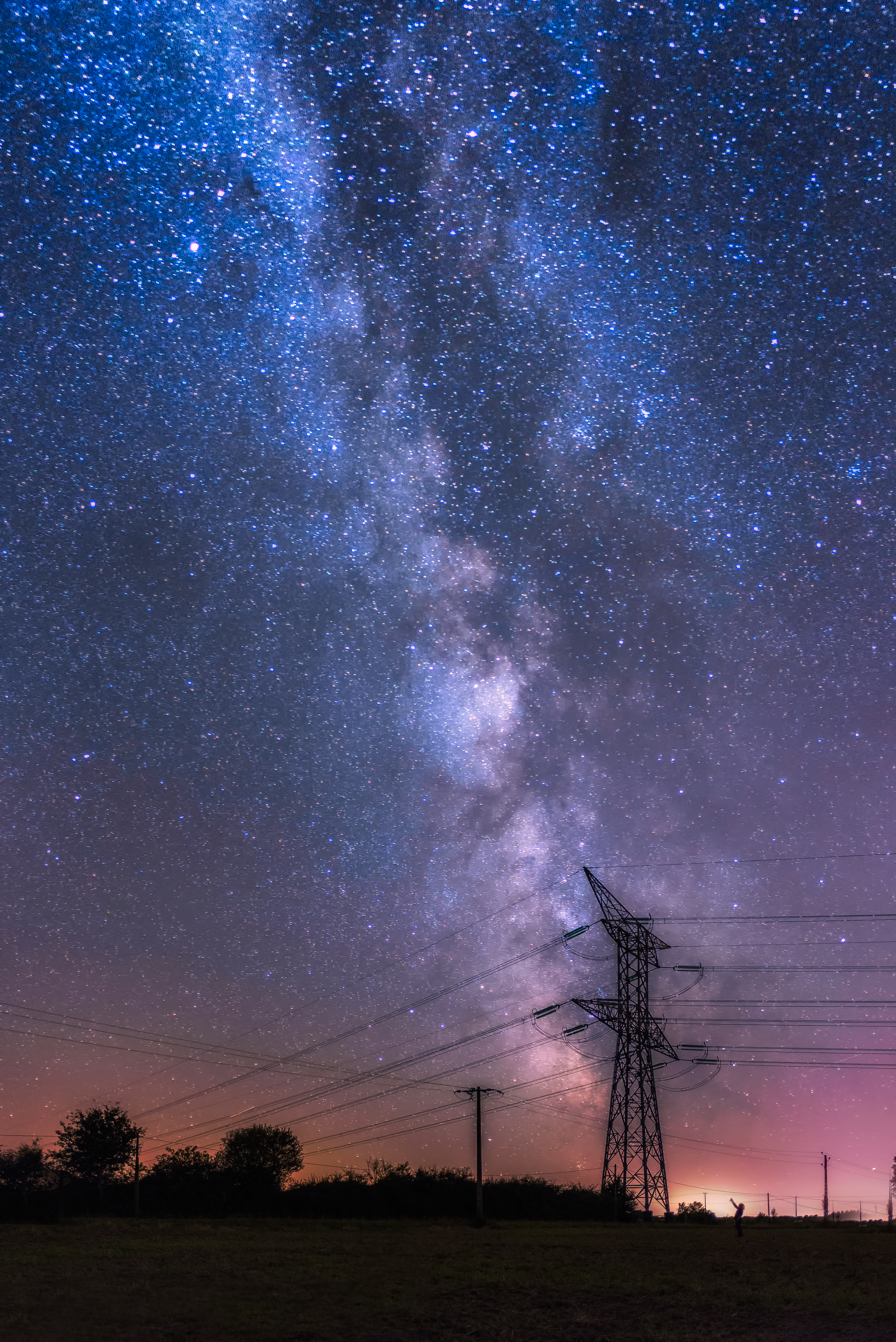 Download mobile wallpaper Stars, Starry Sky, Universe, Loneliness for free.