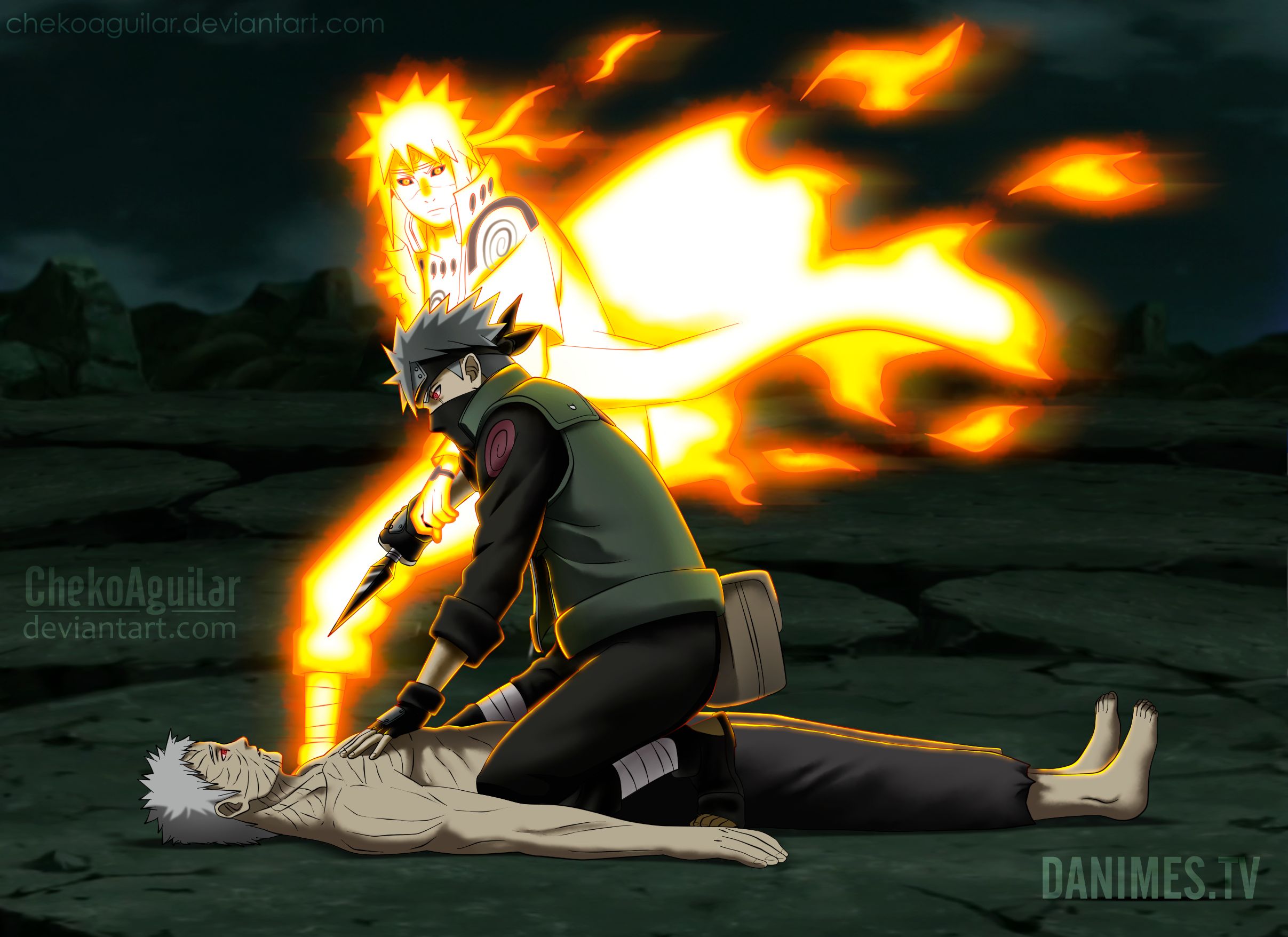Naruto e Sasuke e Kakashi, sasuke vs kakashi Papel de parede de celular HD