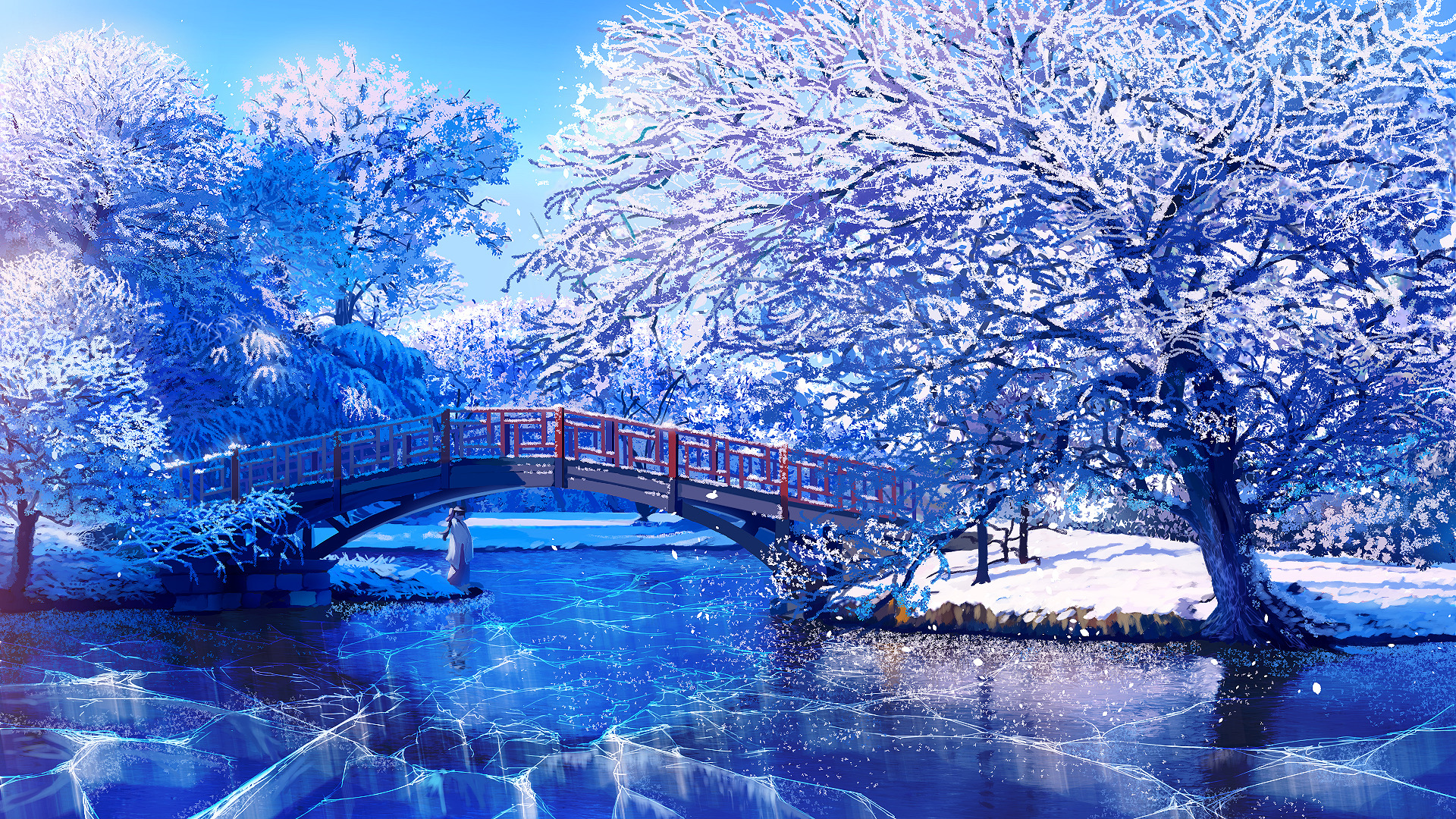 HD anime river wallpapers | Peakpx