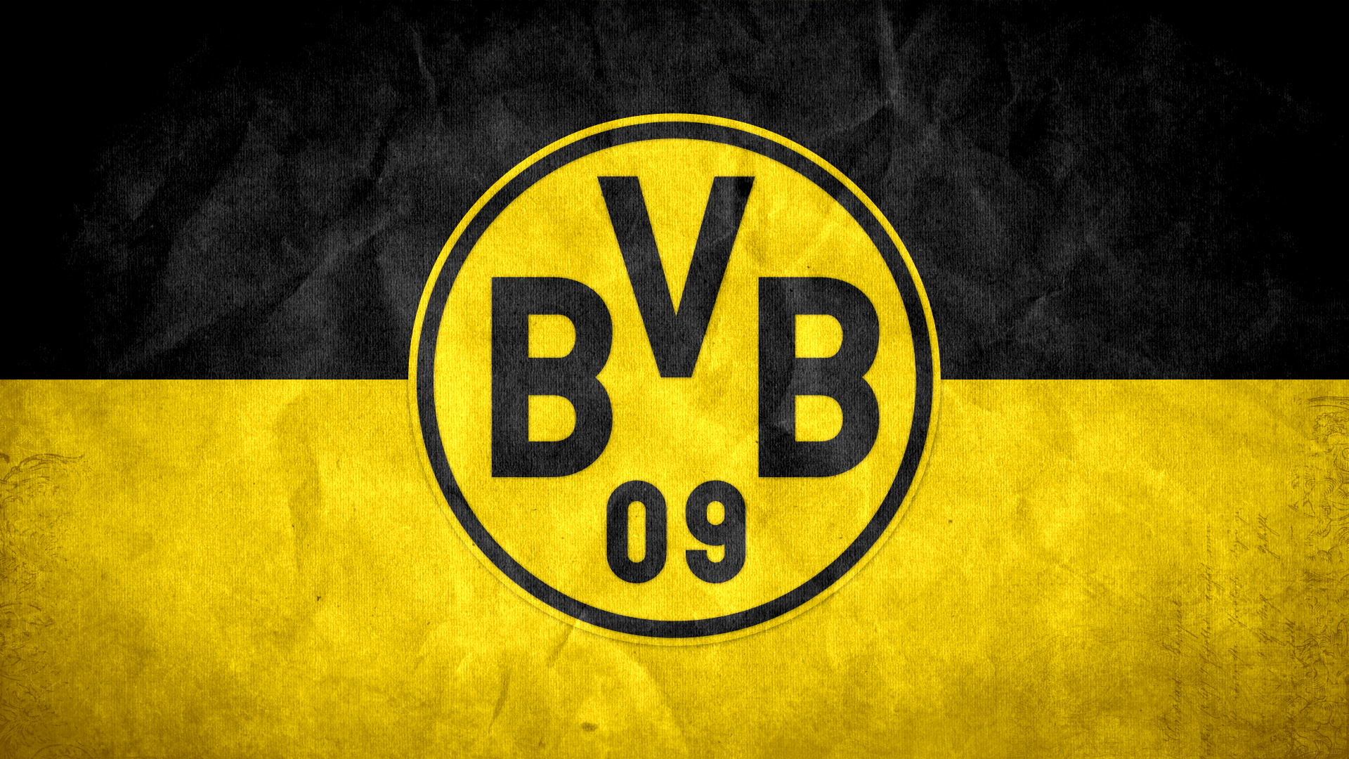 borussia dortmund, sports, emblem, logo, soccer 1080p