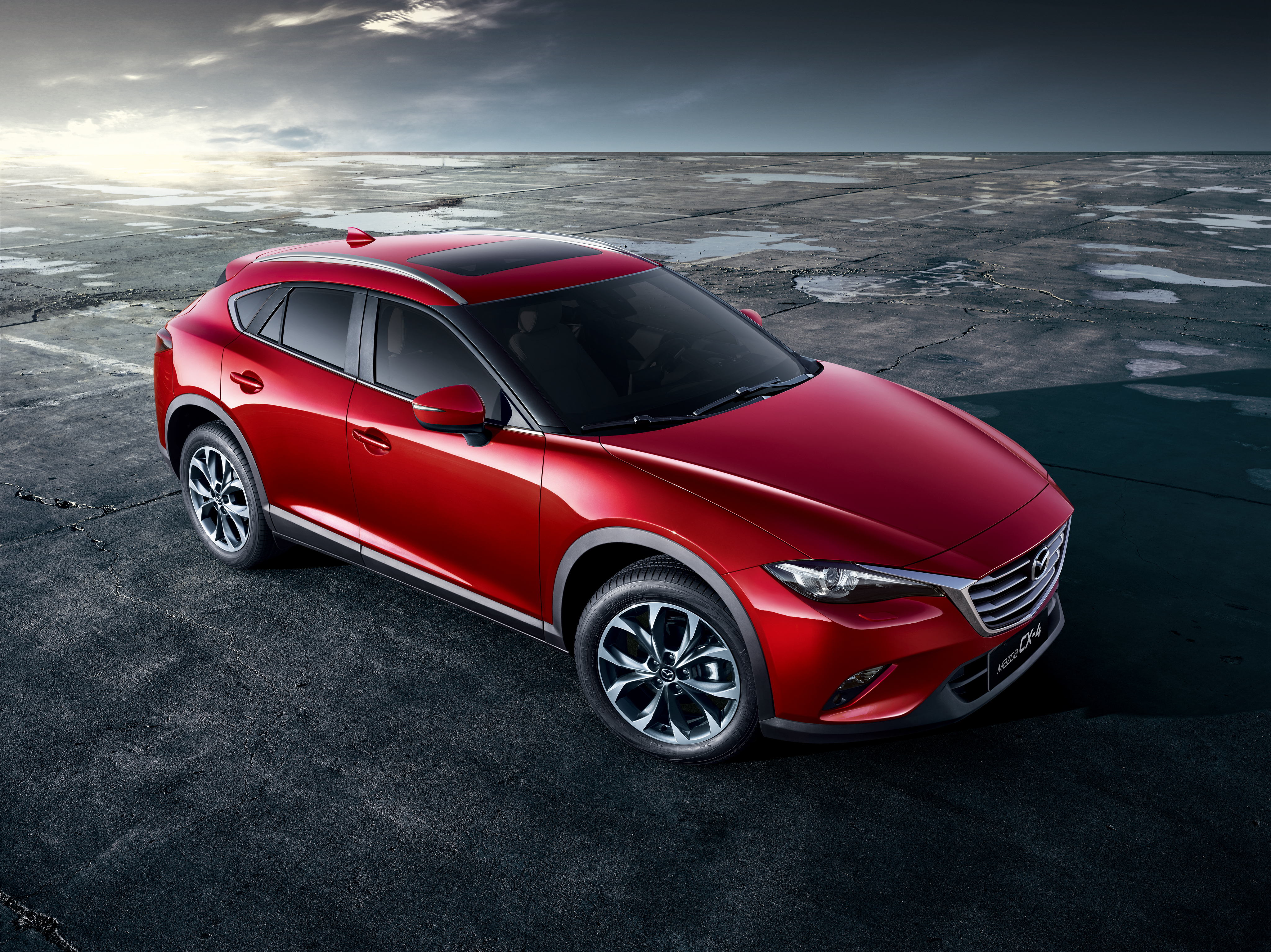 Free download wallpaper Cars, Side View, Cx 4, Mazda on your PC desktop