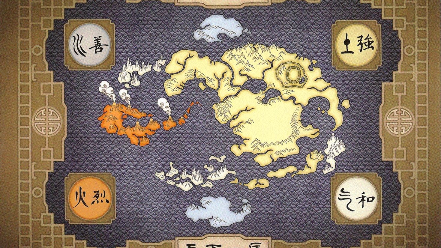 Карта аватар Легенда об Аанге