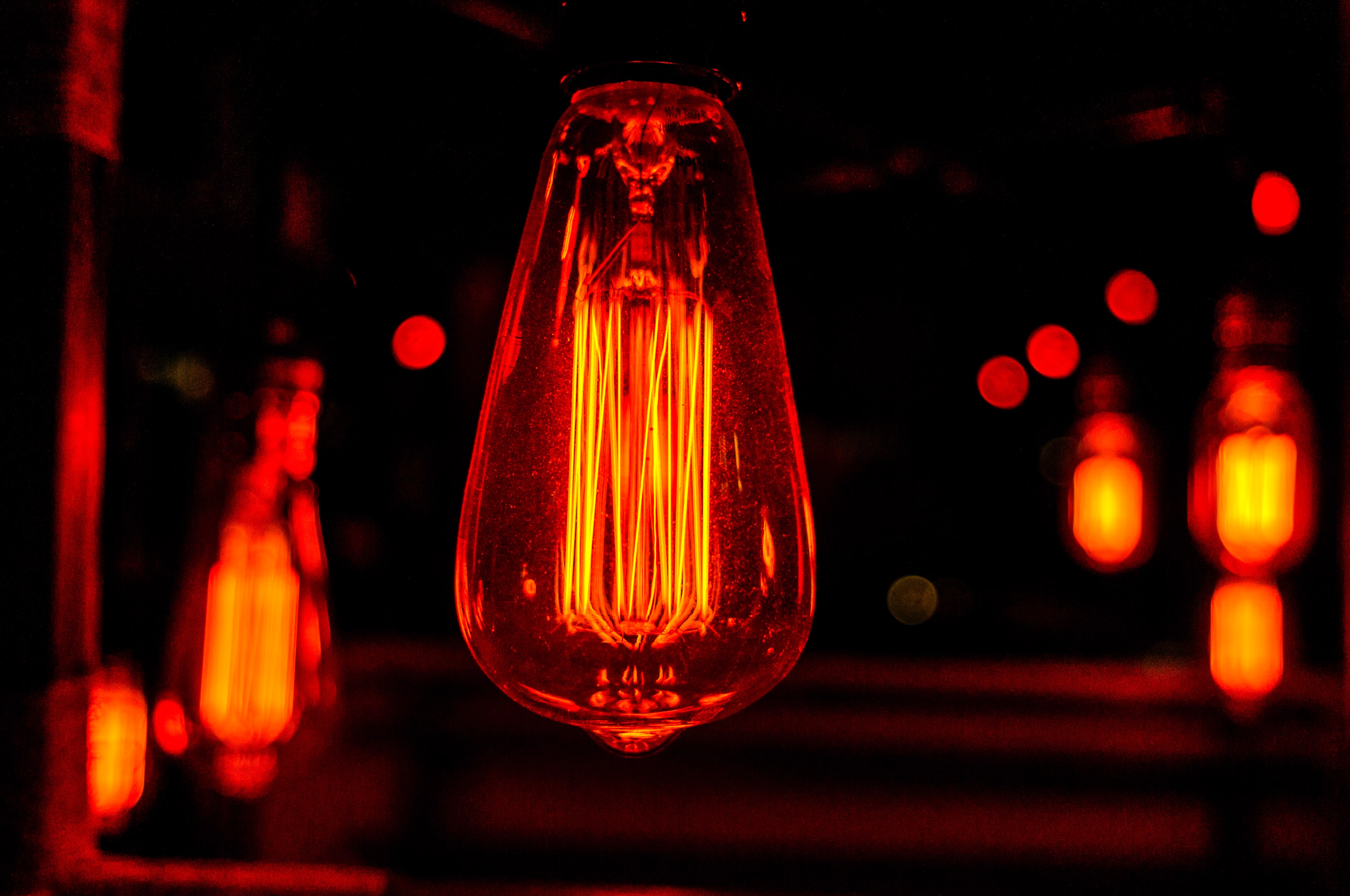 4k Incandescent Lamp Photos