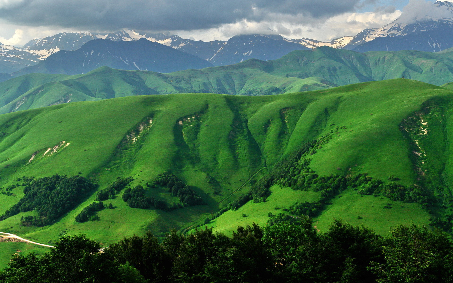Южная Осетия гора Джермугъ