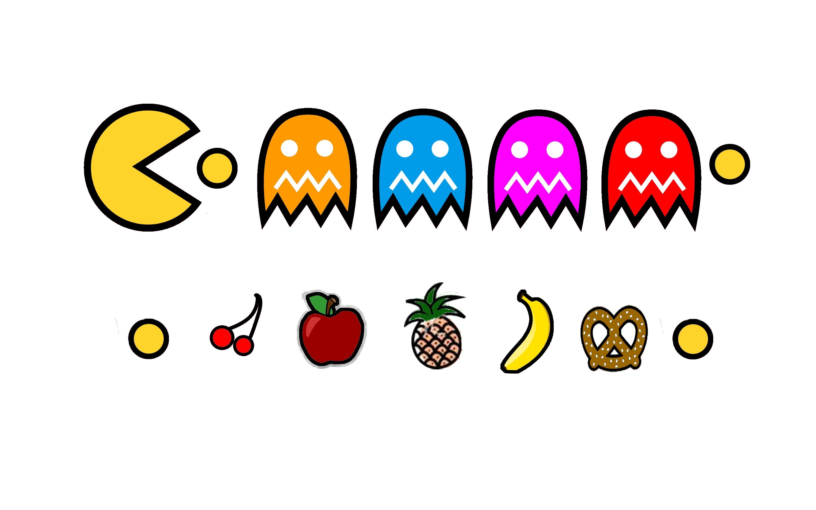 Pac man рисунок