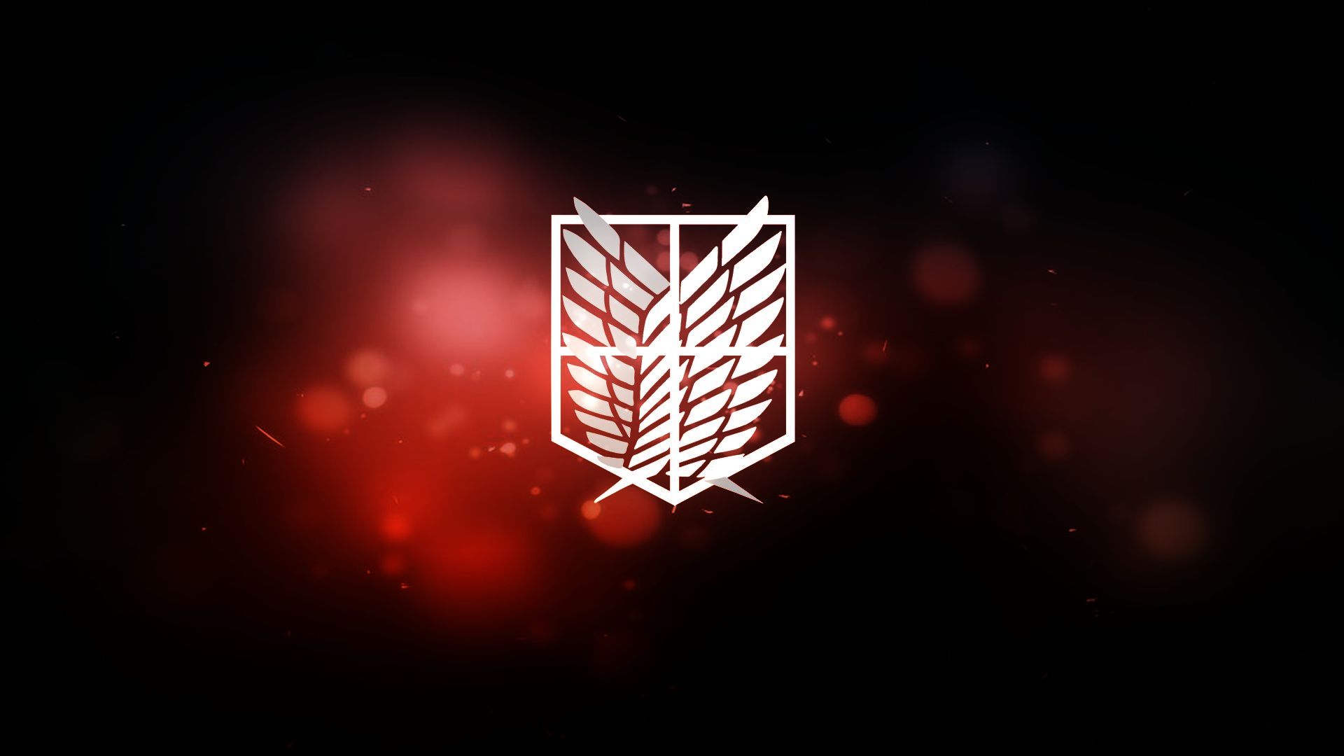 attack on titan, anime, scouting legion, emblem