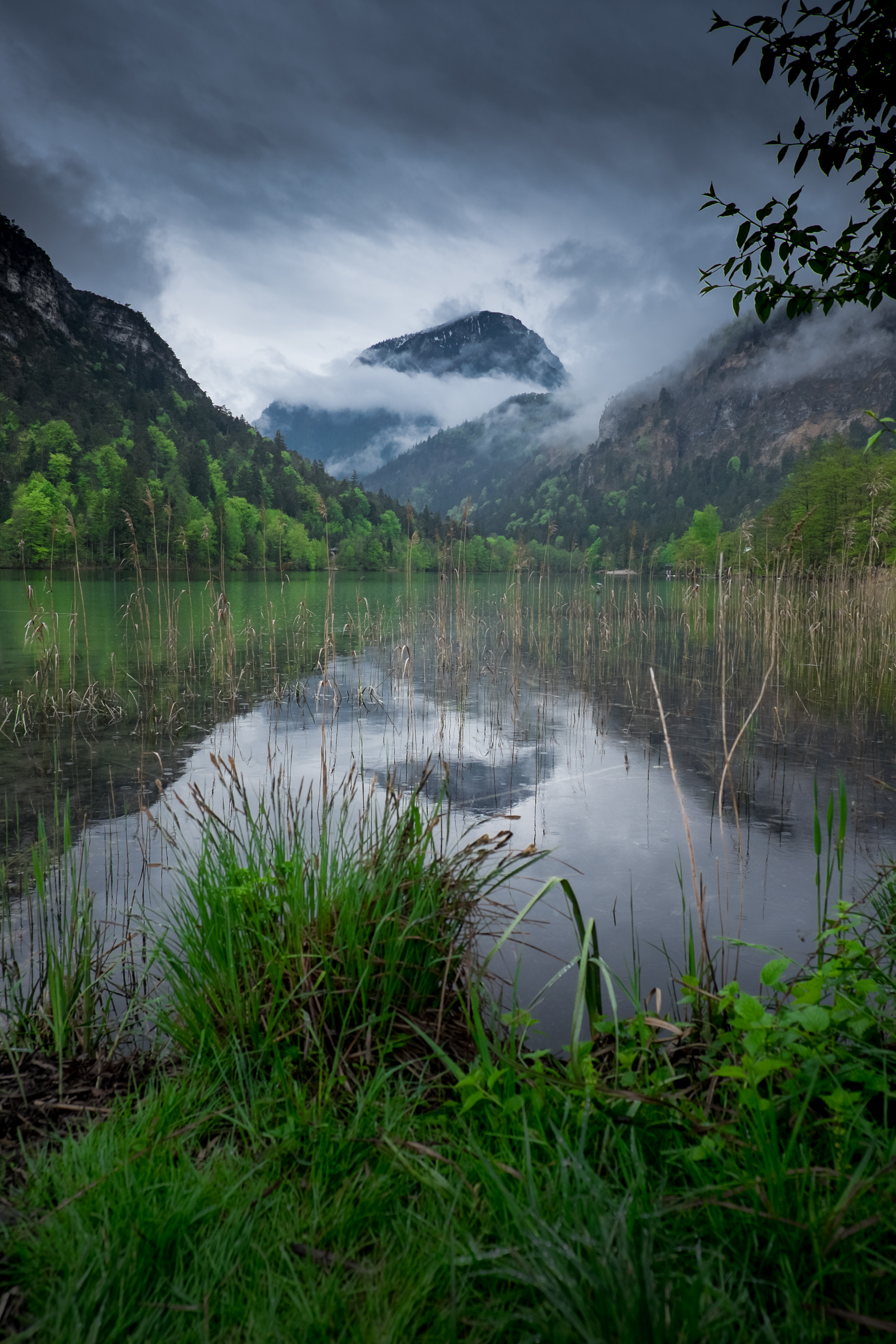 Laden Sie das Natur, Clouds, Landschaft, Mountains, Wald, See-Bild kostenlos auf Ihren PC-Desktop herunter