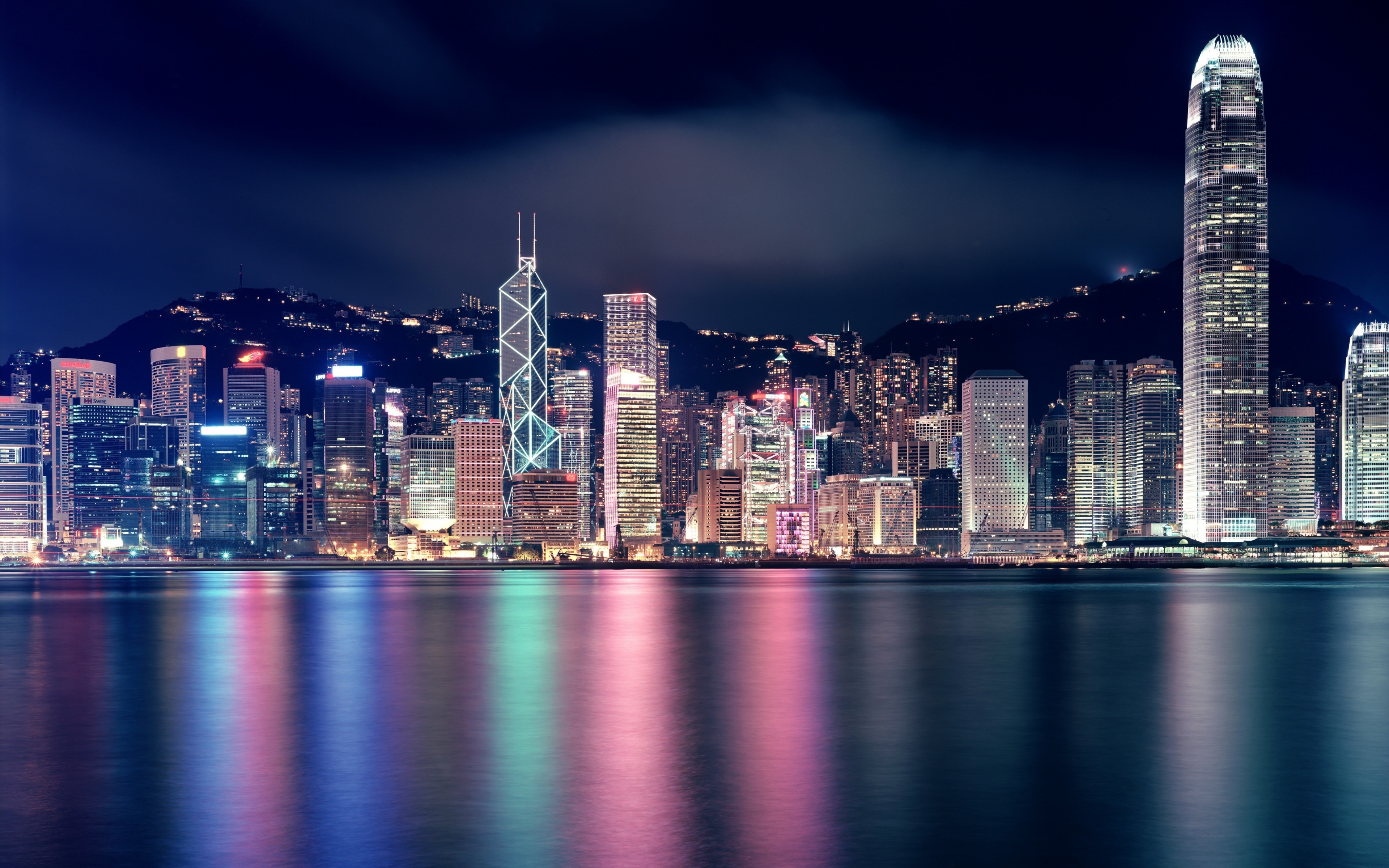 348700壁紙のダウンロードマンメイド, 香港, 建物, 中国, 街, 超高層ビル, 都市-スクリーンセーバーと写真を無料で