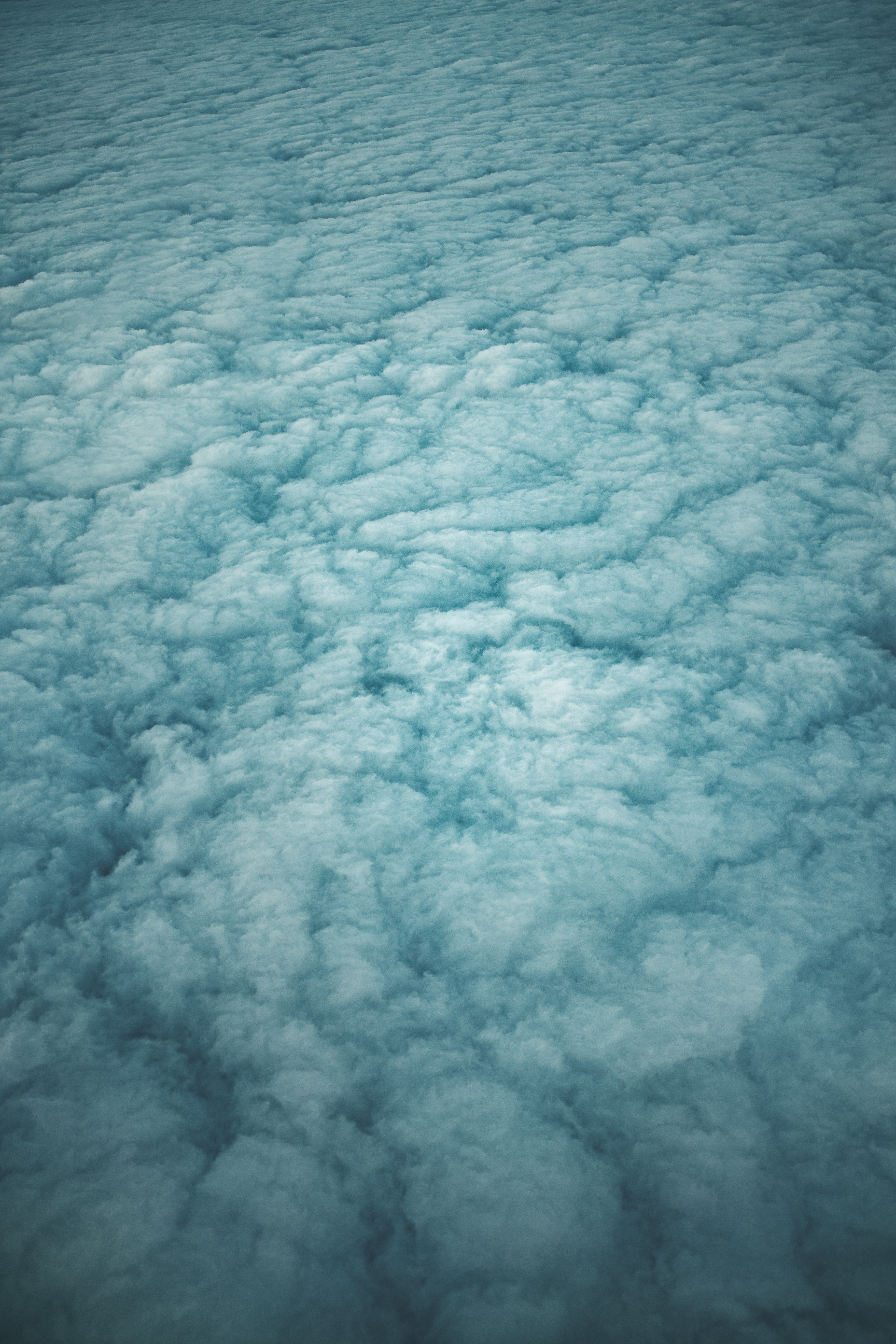 height, view from above, nature, sky, clouds, porous for android