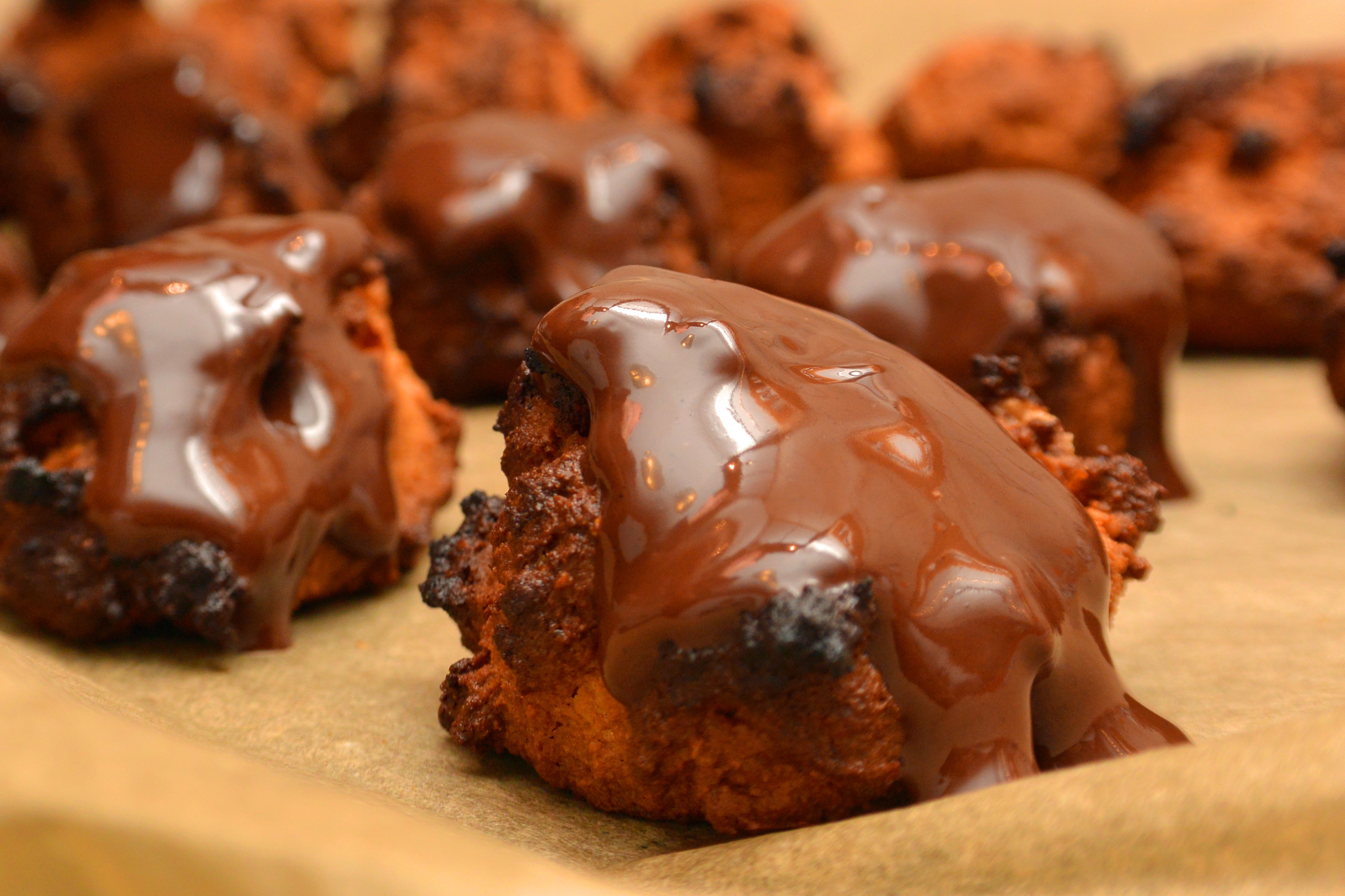 cookies, food, chocolate, glaze for android