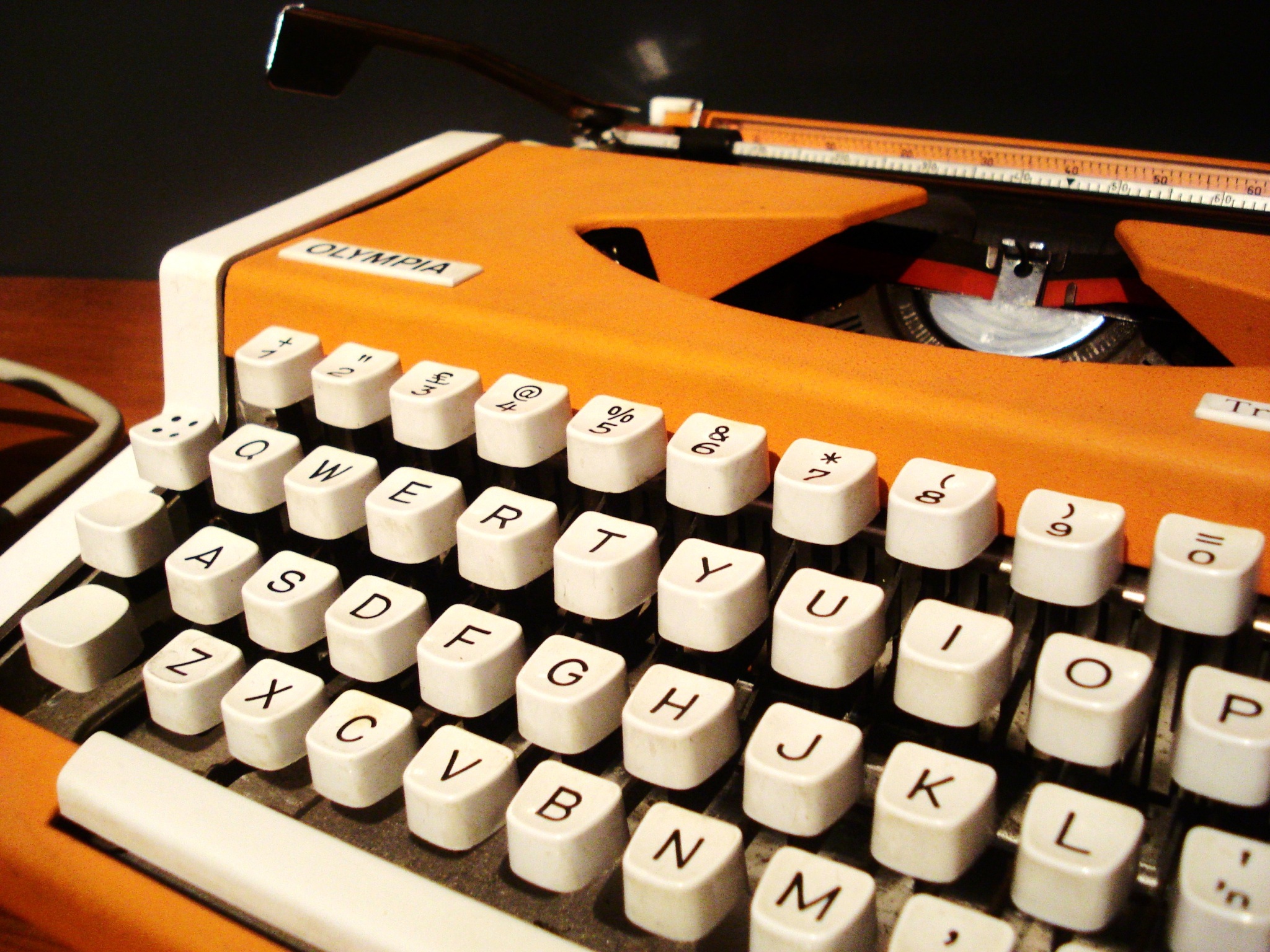man made, typewriter cellphone