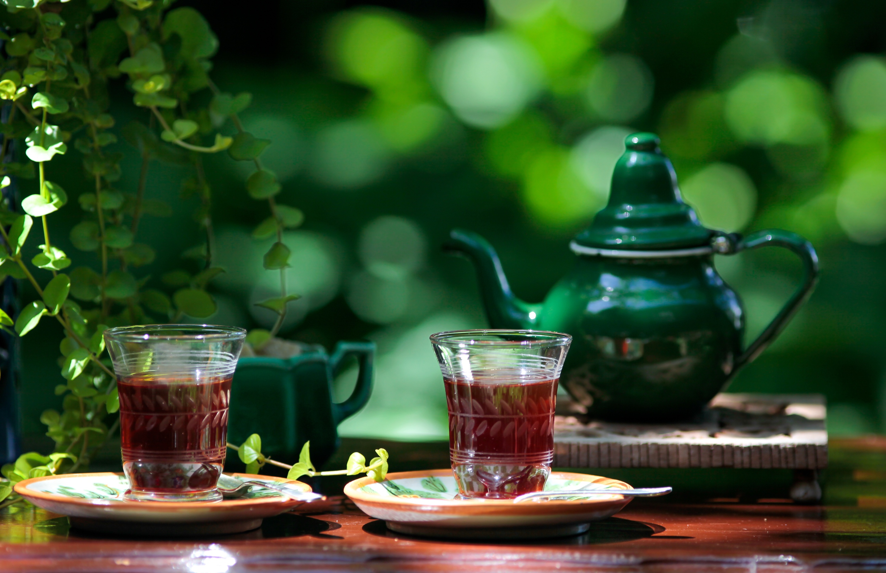 tea, food, bokeh, still life, teapot Full HD