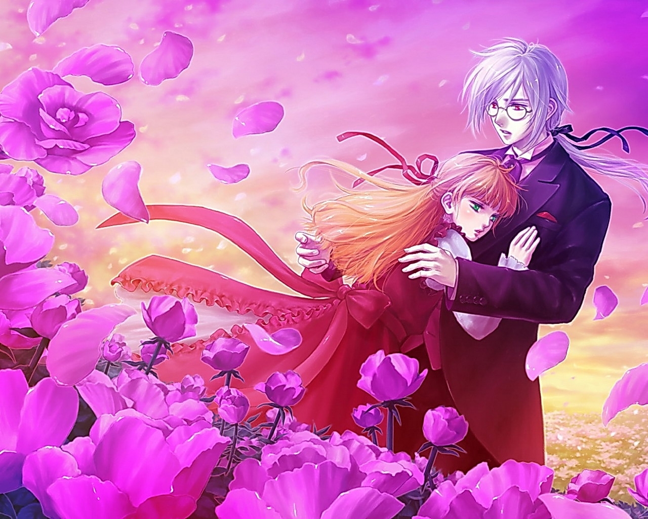 Descarga gratuita de fondo de pantalla para móvil de Violeta, Anime.
