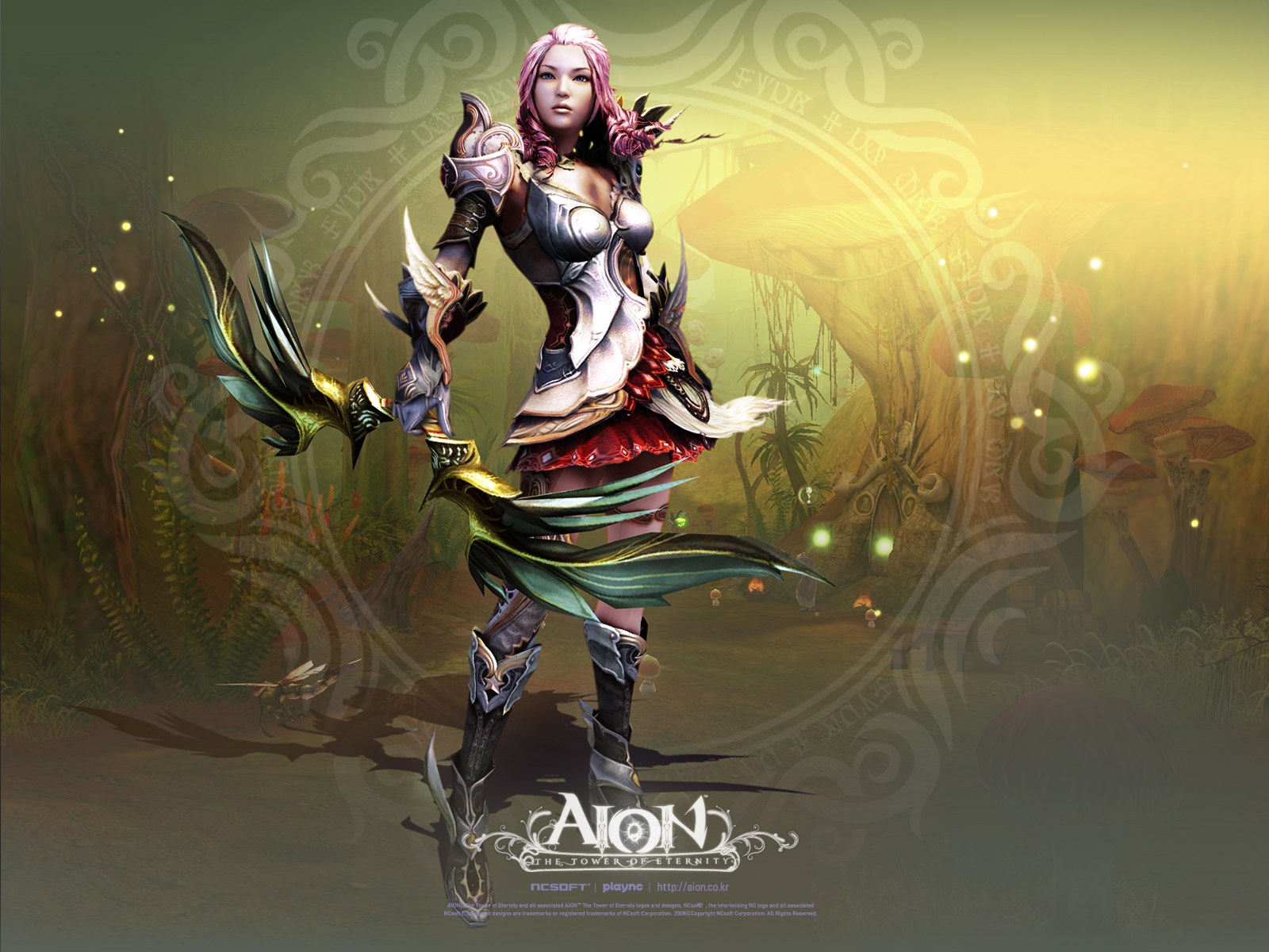Mobile wallpaper aion, video game