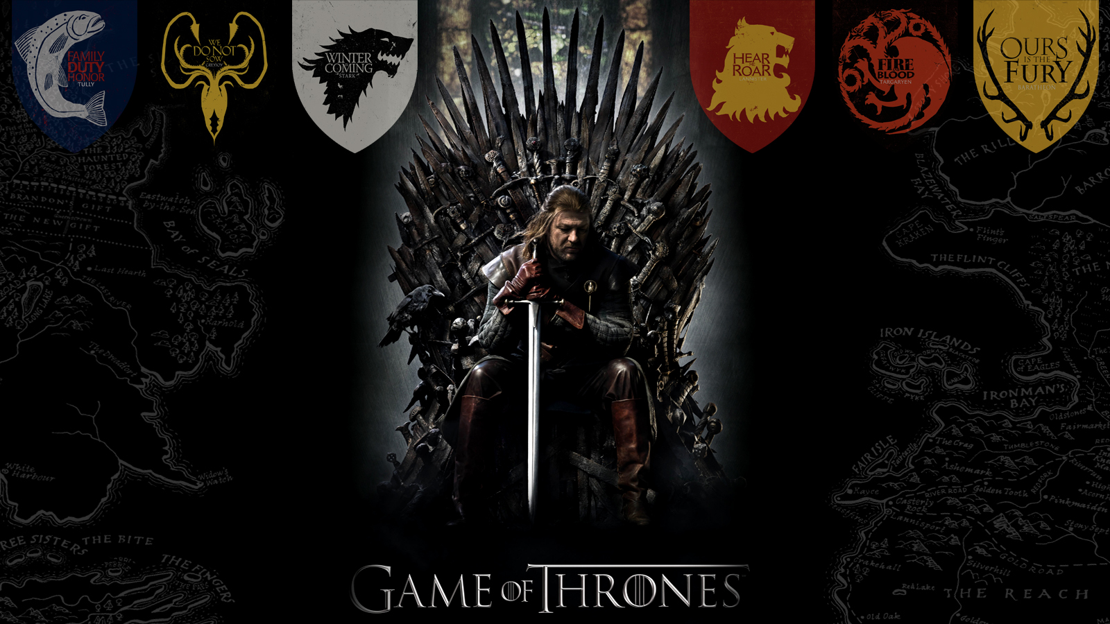 game of thrones, tv show, eddard stark phone wallpaper