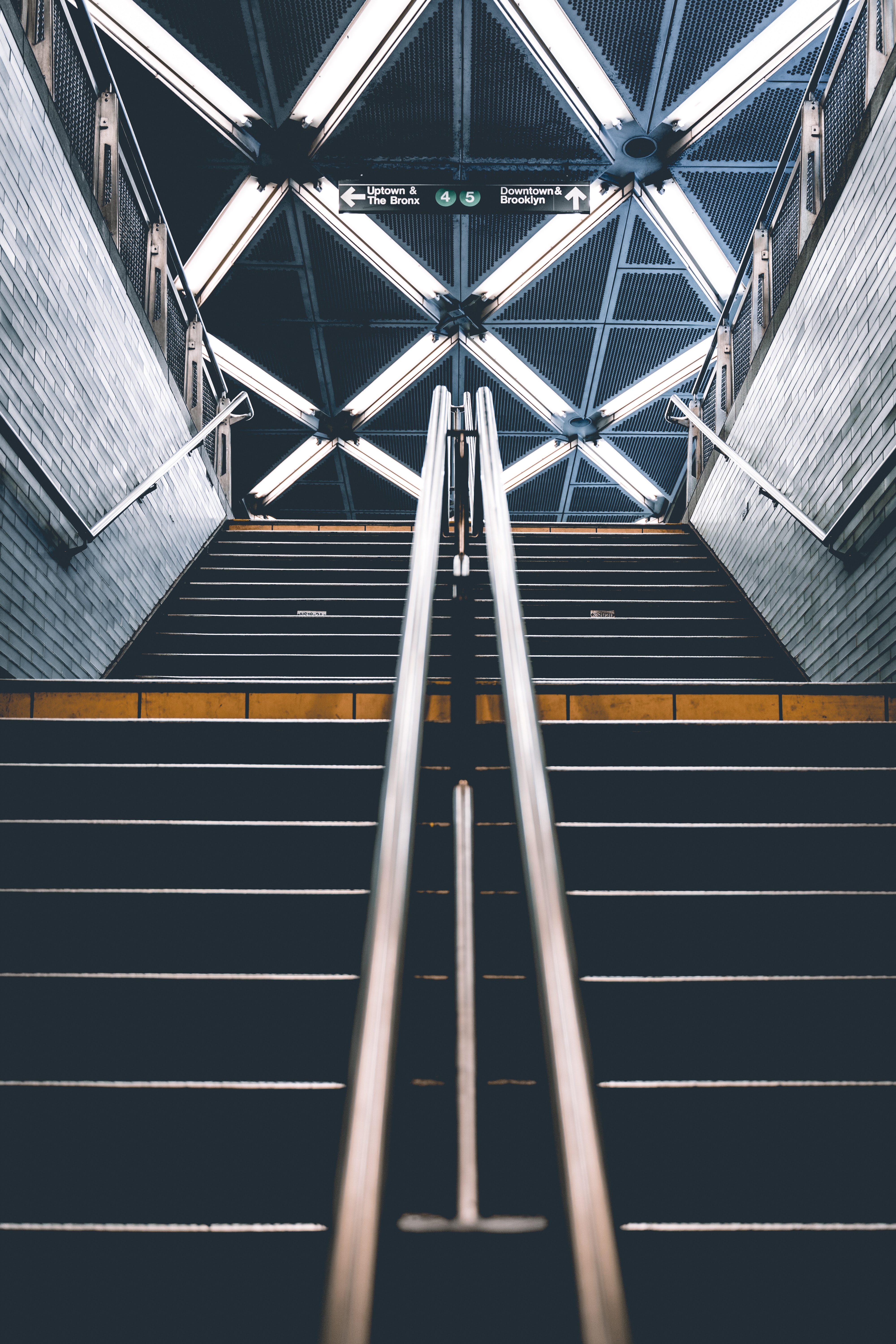 subway, miscellanea, miscellaneous, ladder, stairs, steps, metro, handrails, underground pass lock screen backgrounds