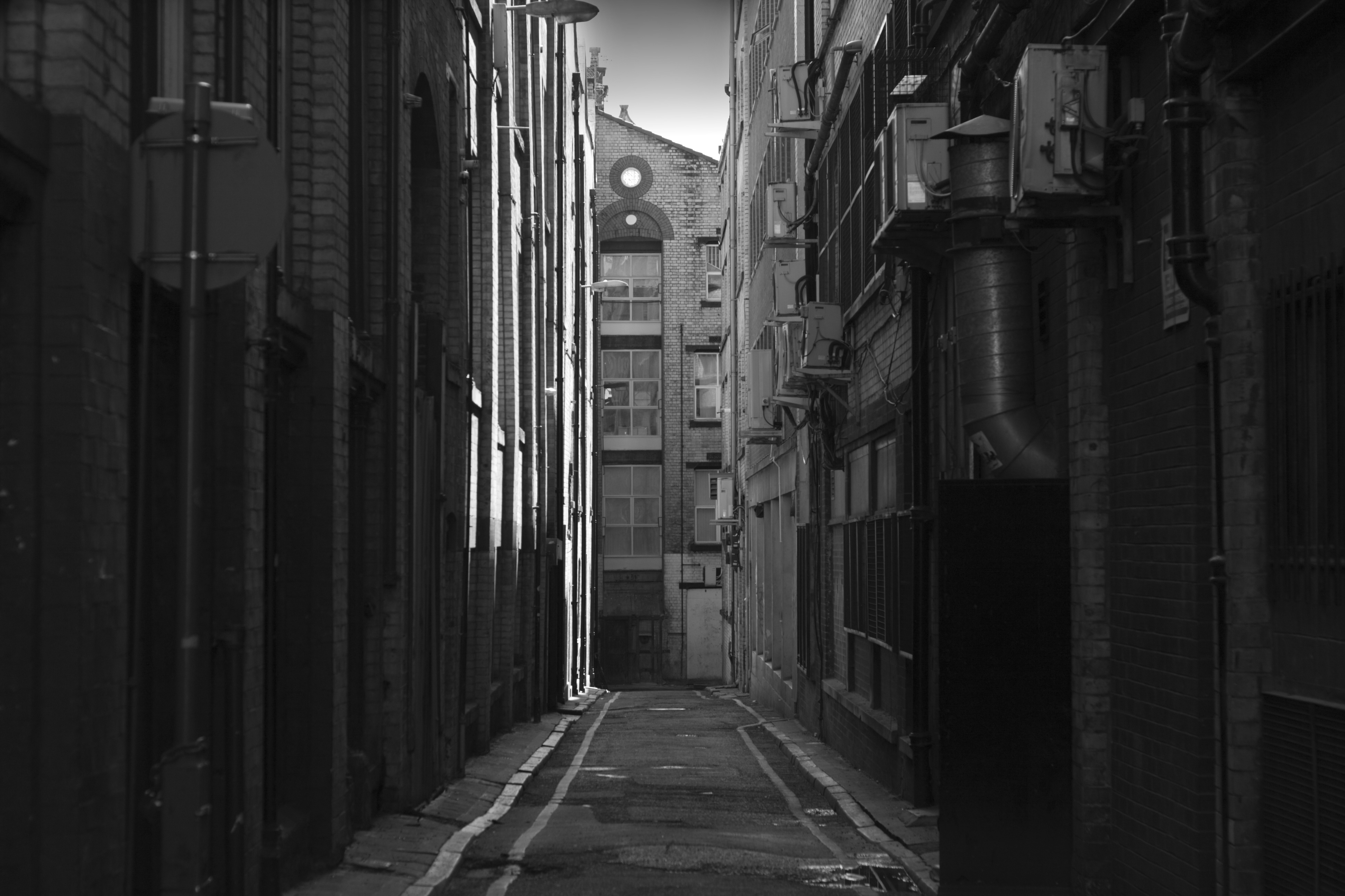 Download mobile wallpaper Alley, Man Made for free.