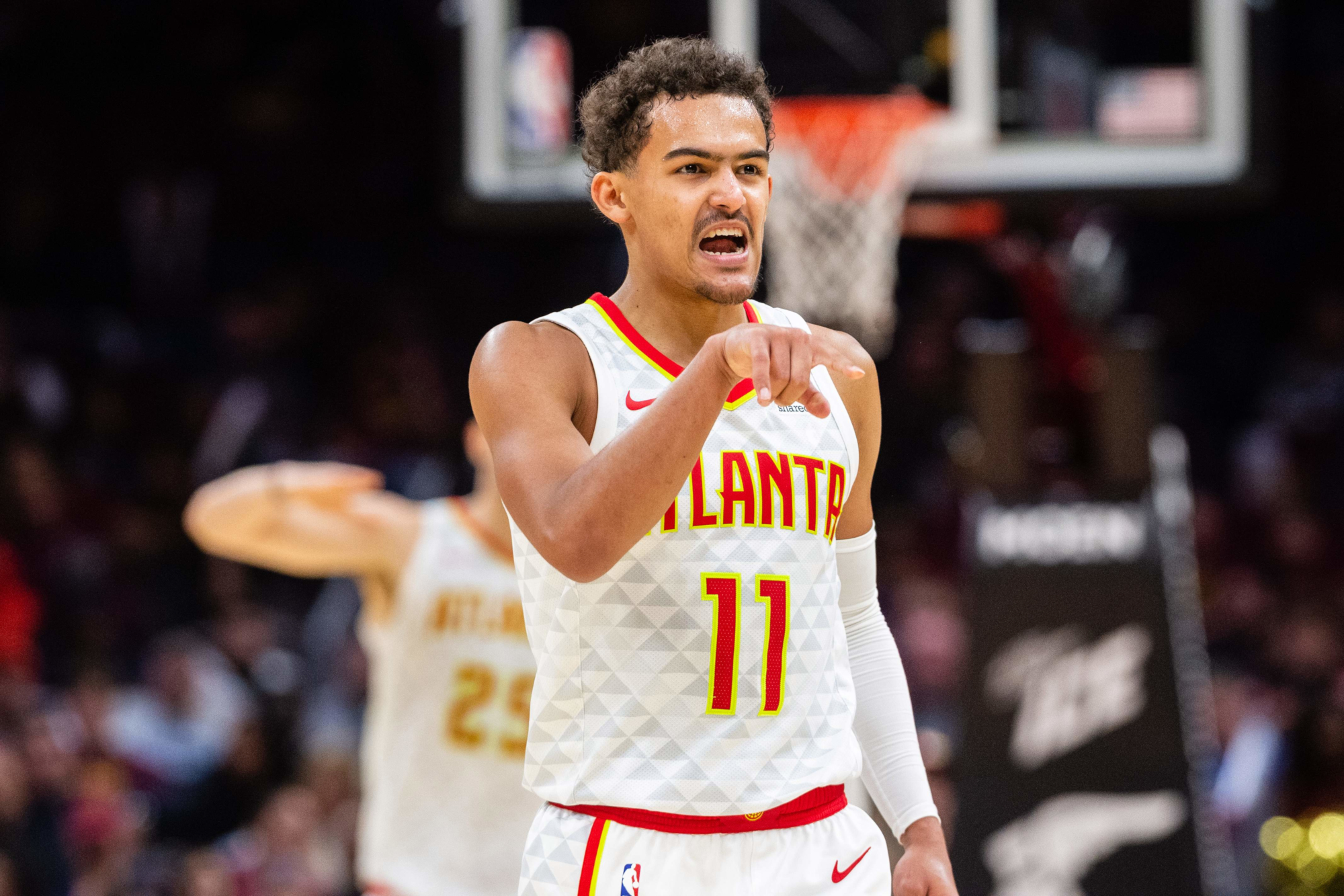 Download Trae Young Atlanta In Green Lantern Wallpaper