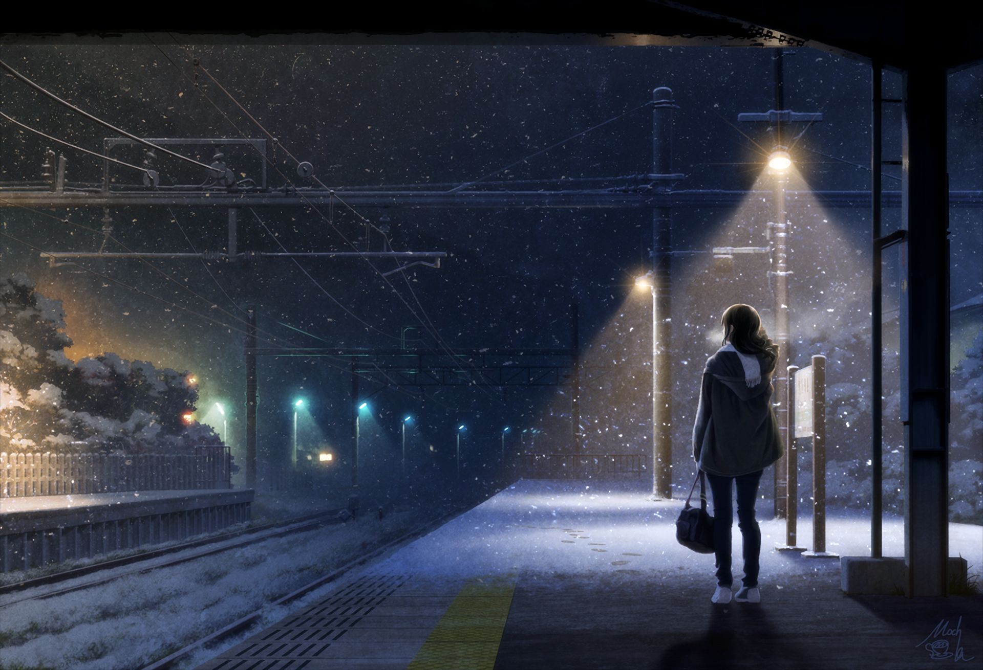 lost train station, anime style, studio ghibli | Stable Diffusion